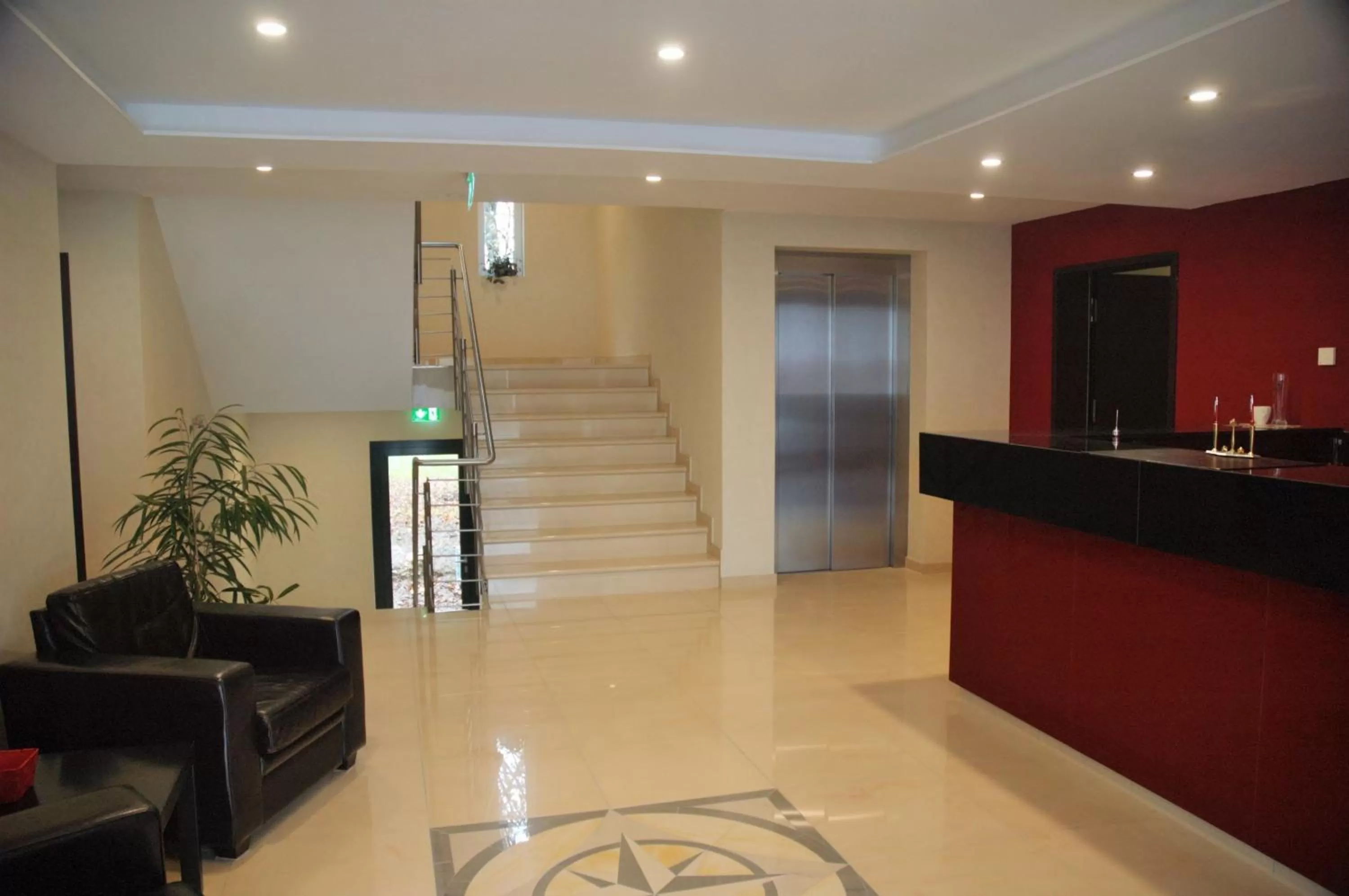 Lobby or reception in Aparthotel DeLuxe