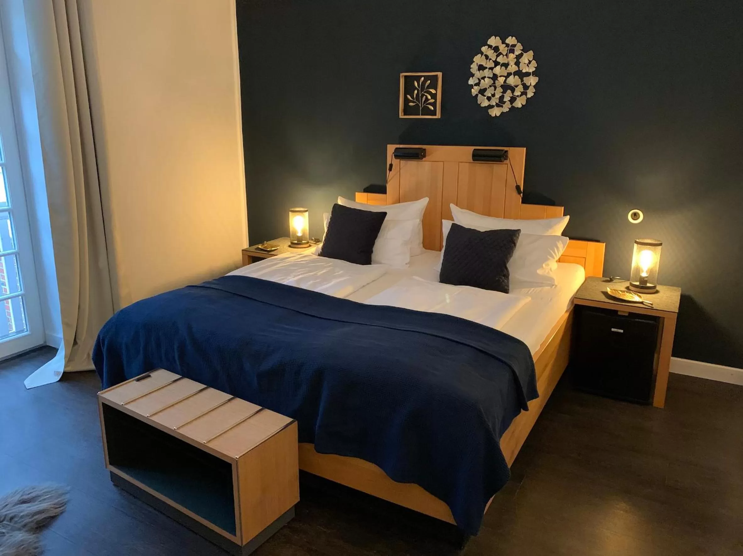 Photo of the whole room, Bed in Lieblingsplatz Strandhotel