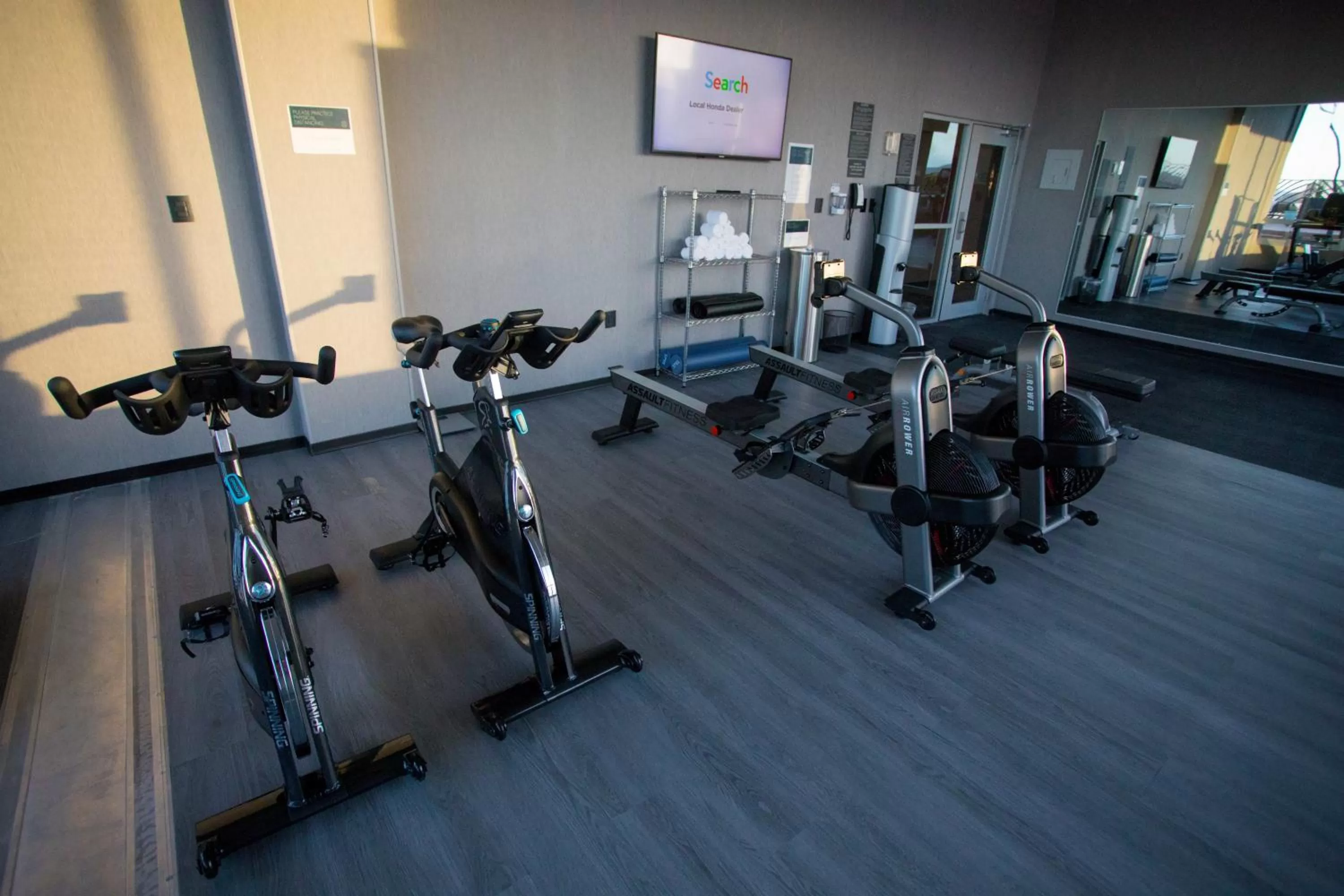 Fitness centre/facilities in Hyatt Place Saltillo
