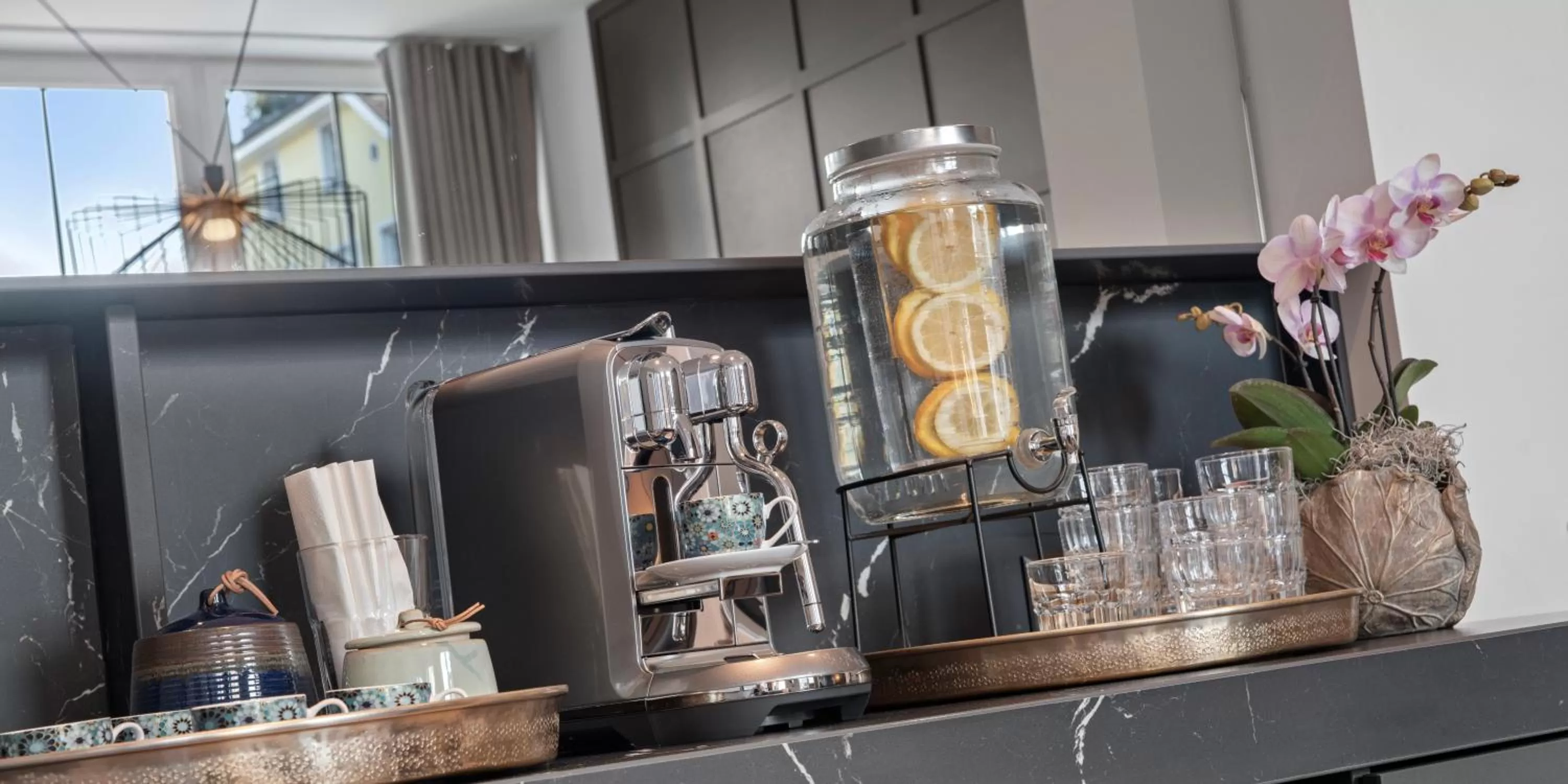 Decorative detail in Boutique Hotel Wellenberg