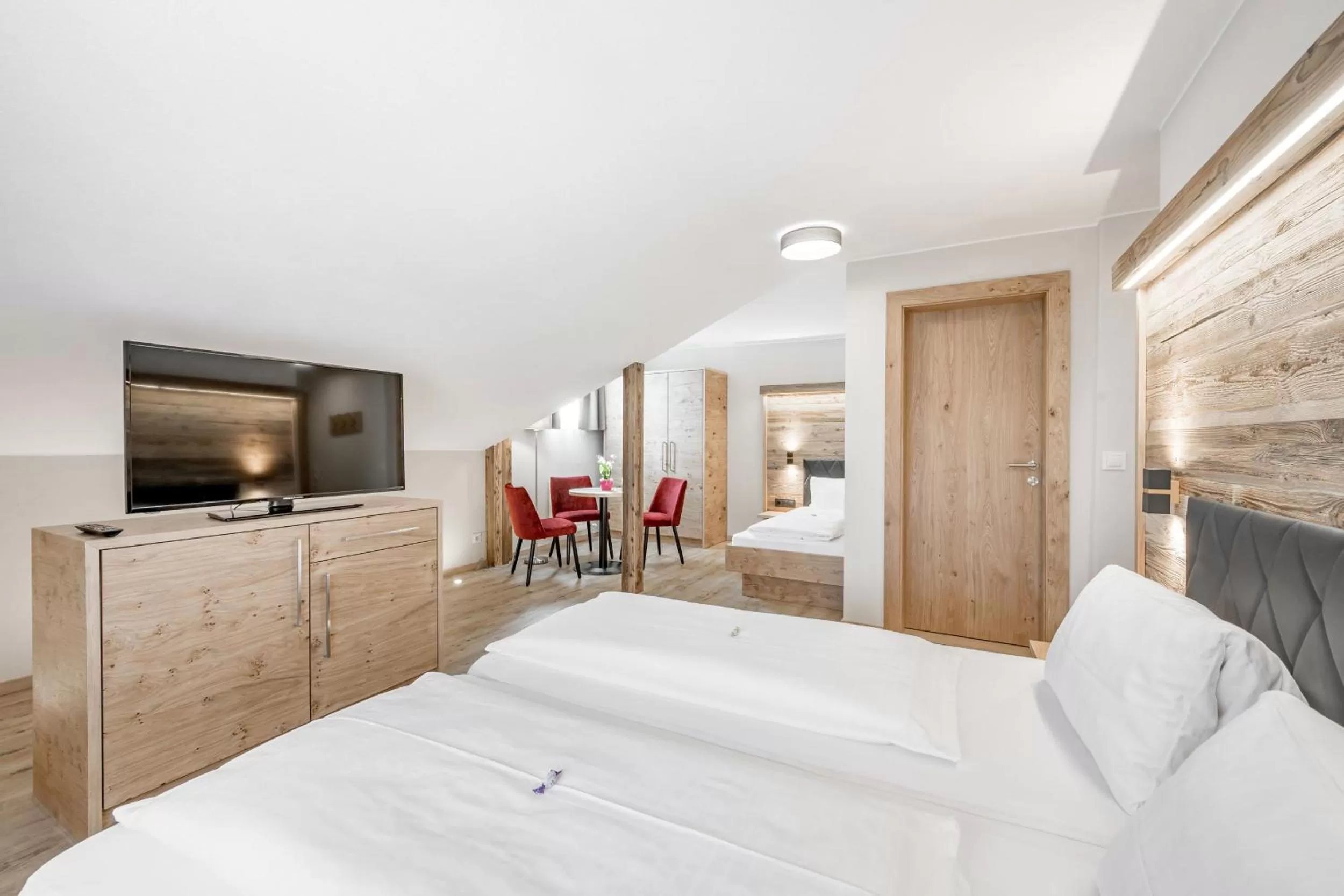 Bed in Gasthof Schroll