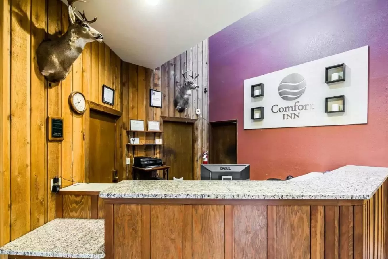 Lobby or reception in Quality Inn Kodiak