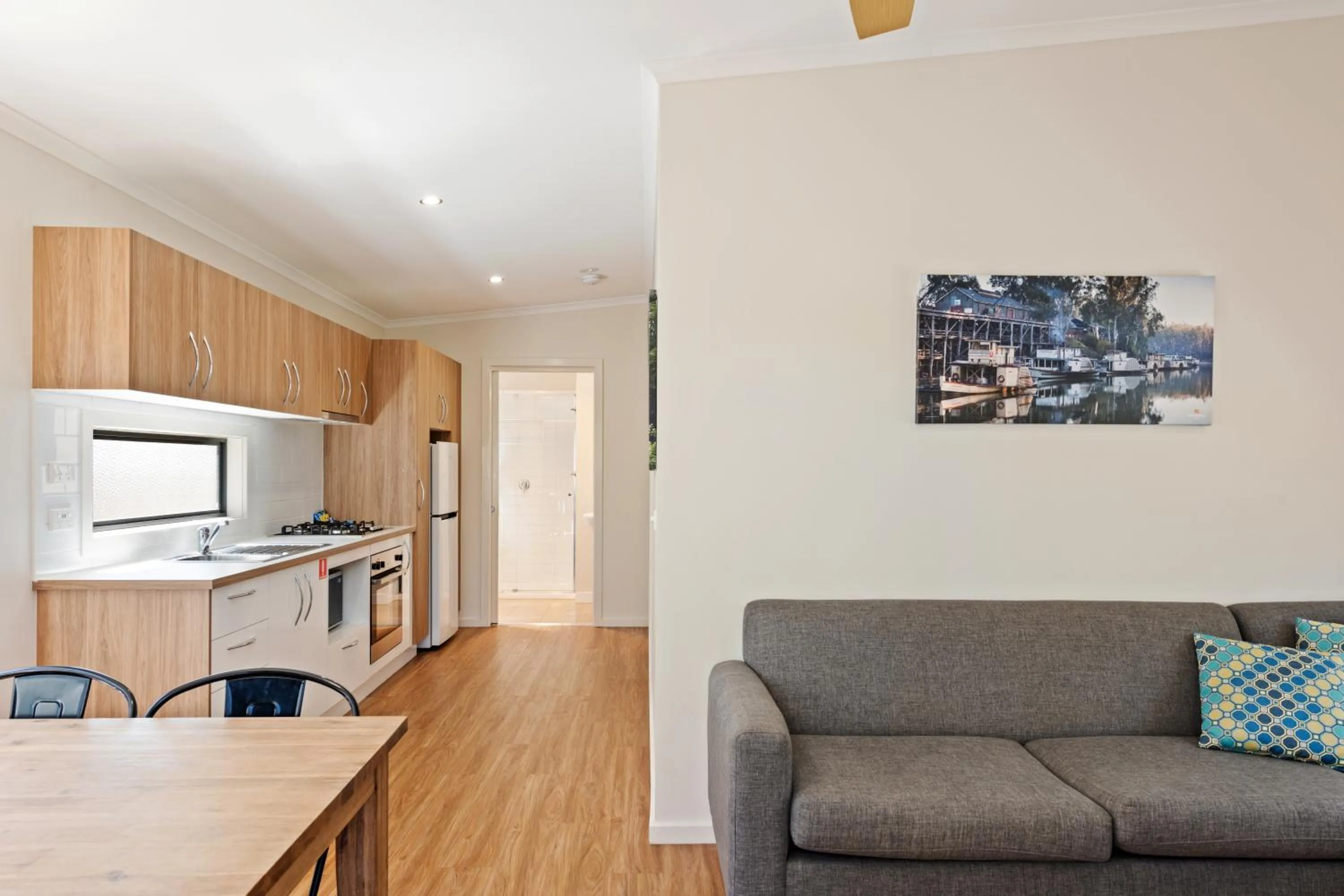 Kitchen or kitchenette in Discovery Parks - Maidens Inn Moama