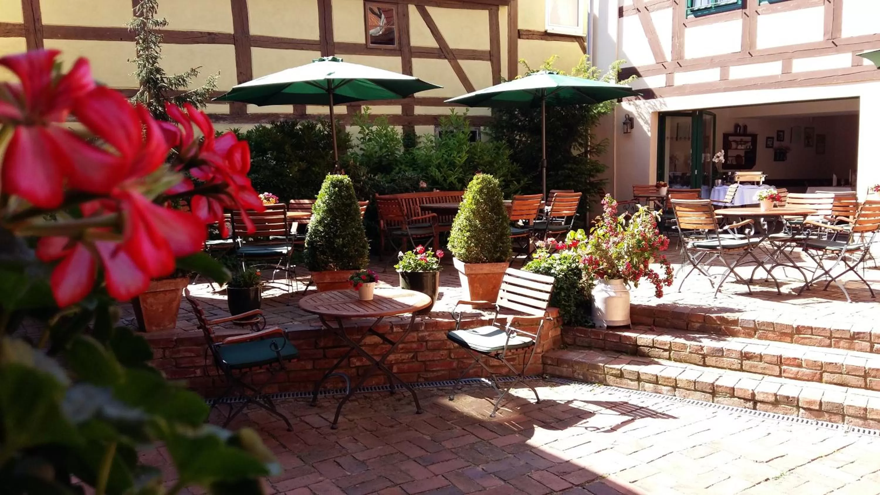 Balcony/Terrace in Hotel Inselhof