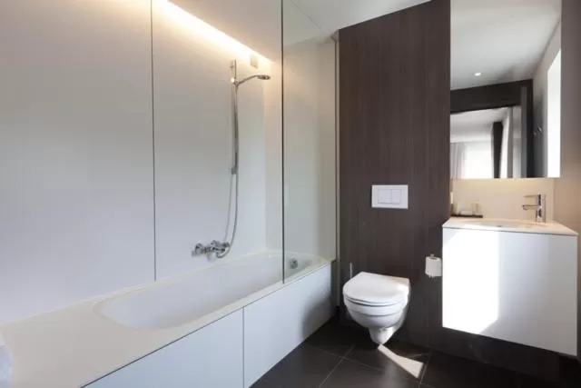 Bathroom in Hotel La Passerelle