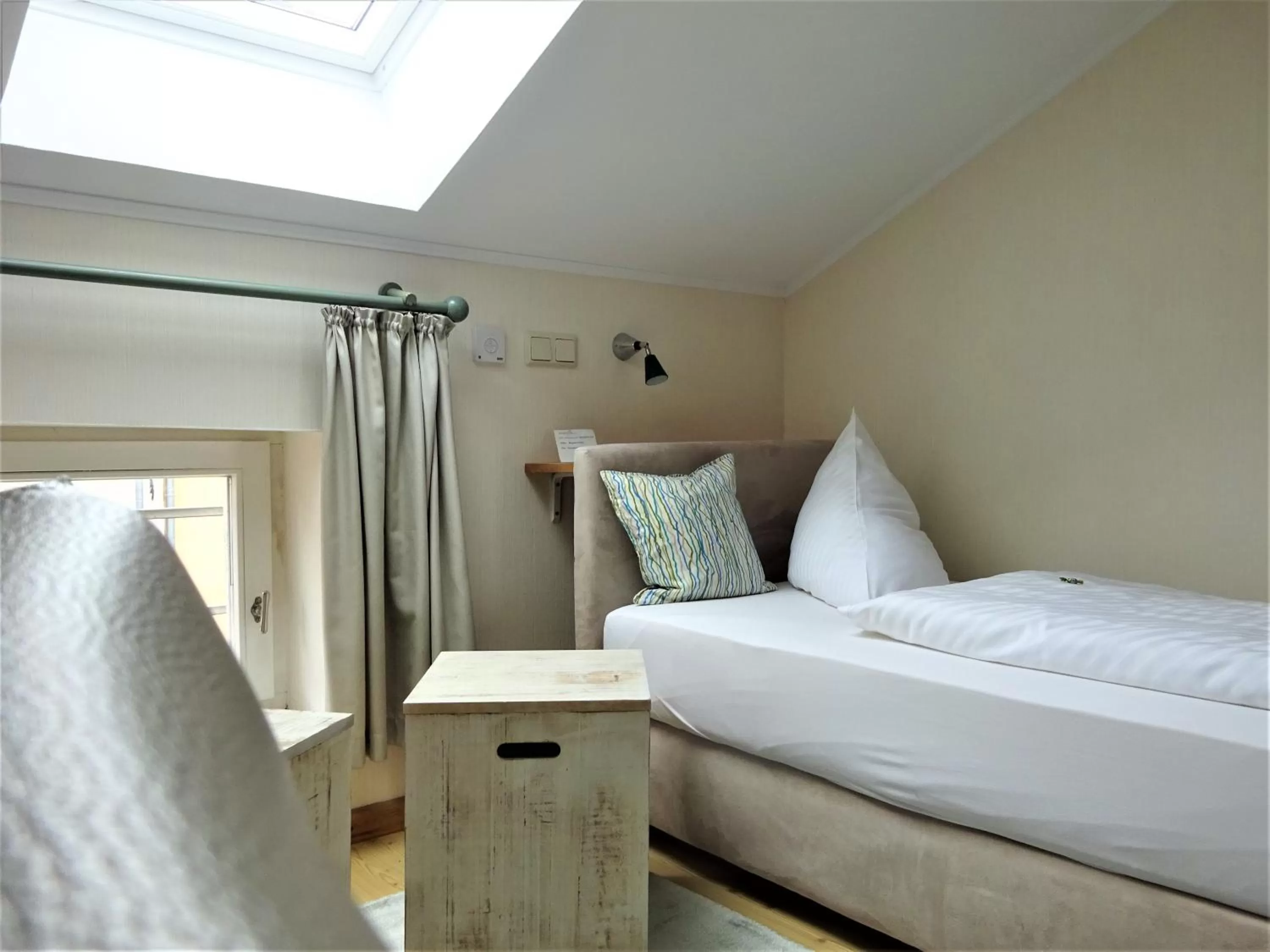 Bed in Hotel Pension Zur Fährbrücke