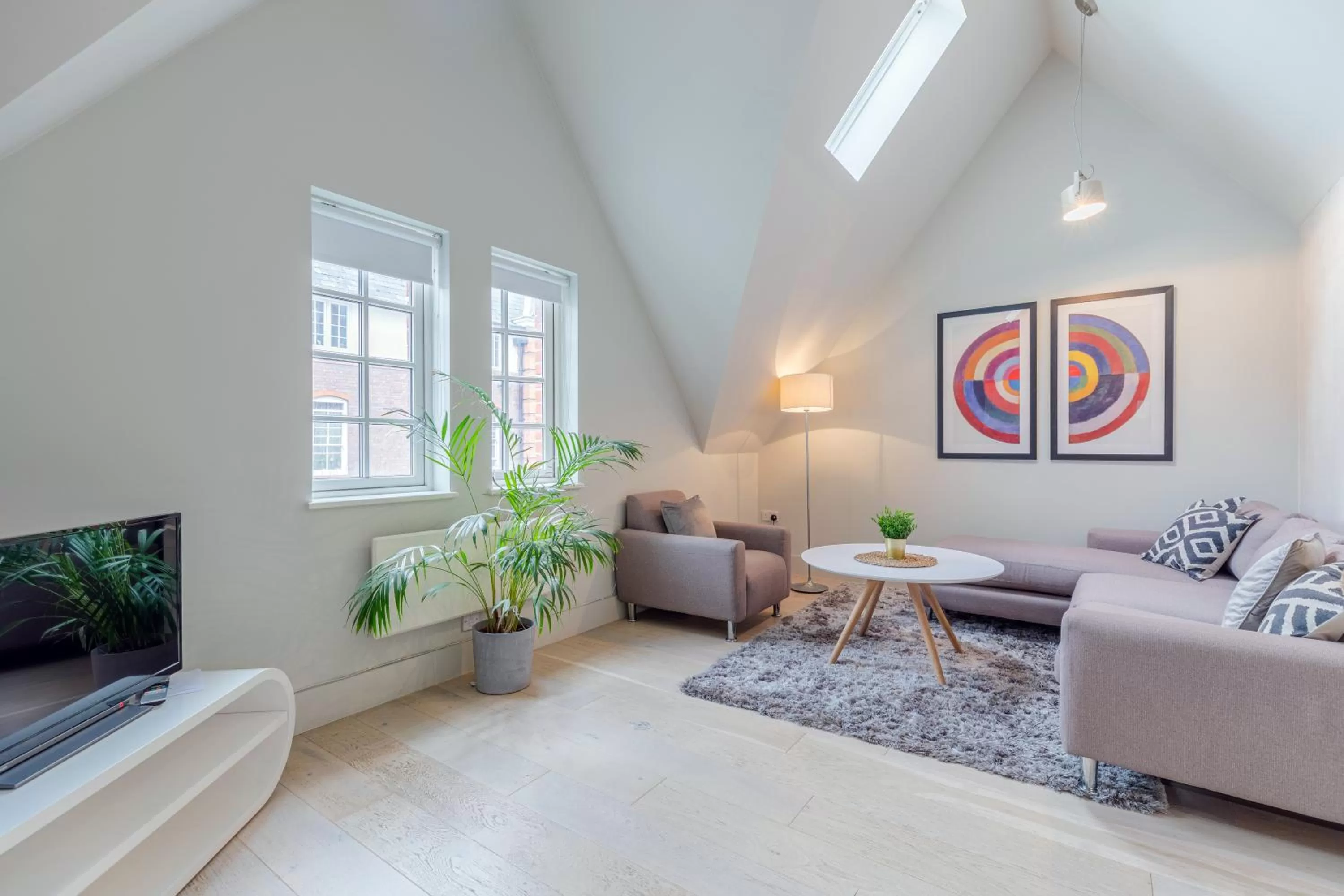 Living room, Seating Area in Holborn Apartments