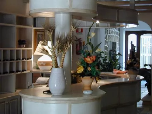 Lobby or reception in Hotel Cavour