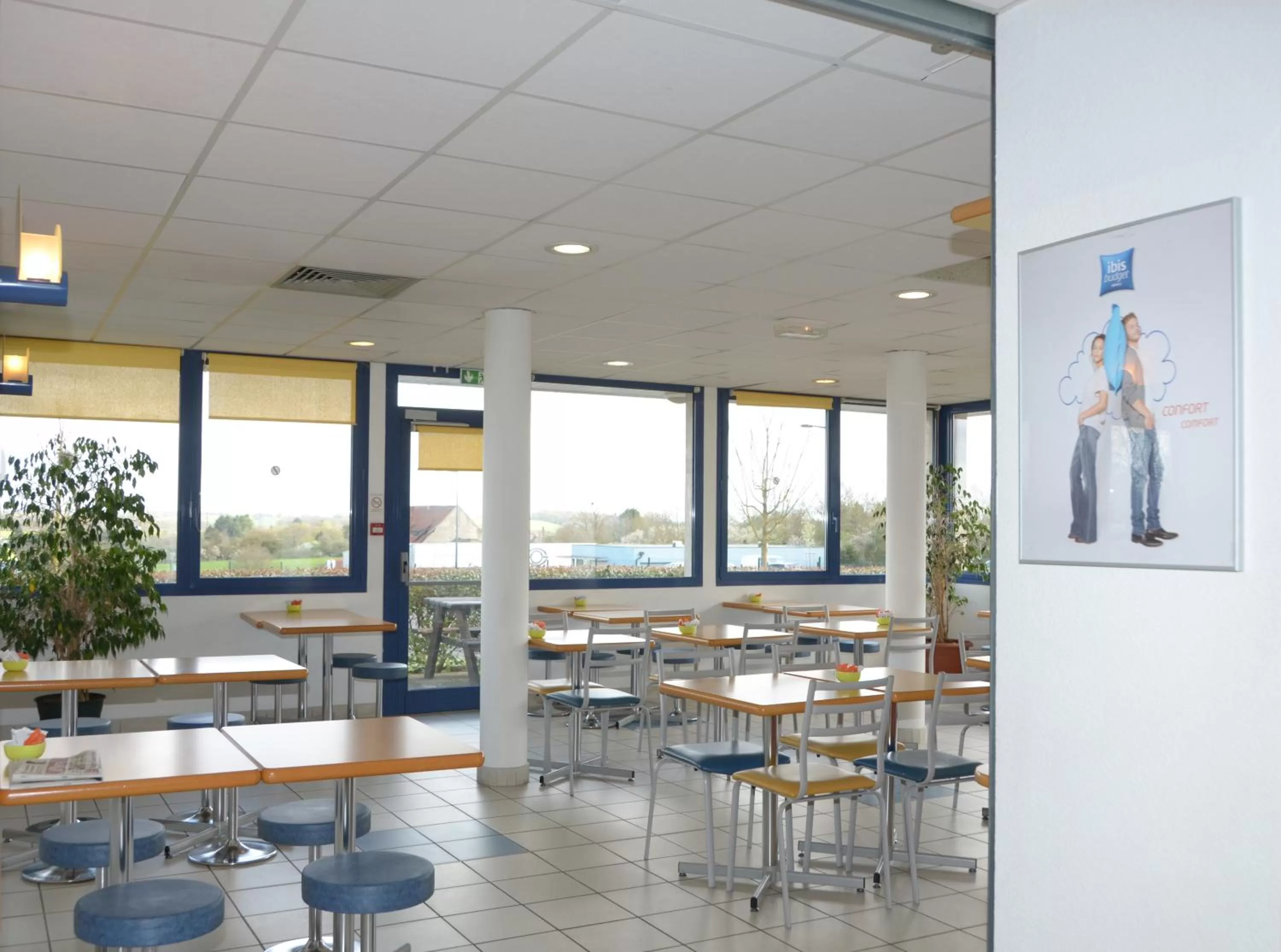 Buffet breakfast in ibis budget Nevers Varennes Vauzelles