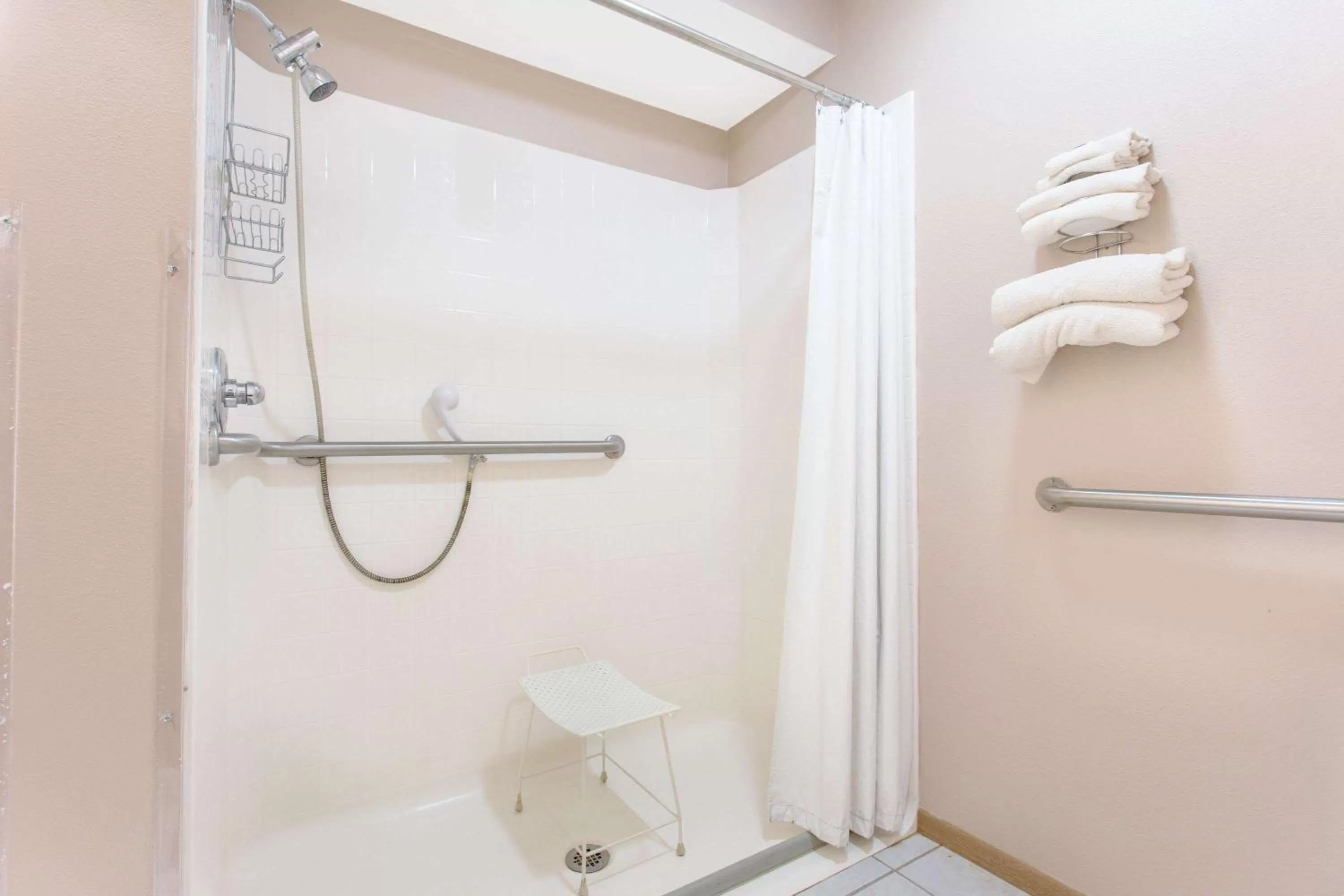 Shower in Super 8 by Wyndham Austin MN