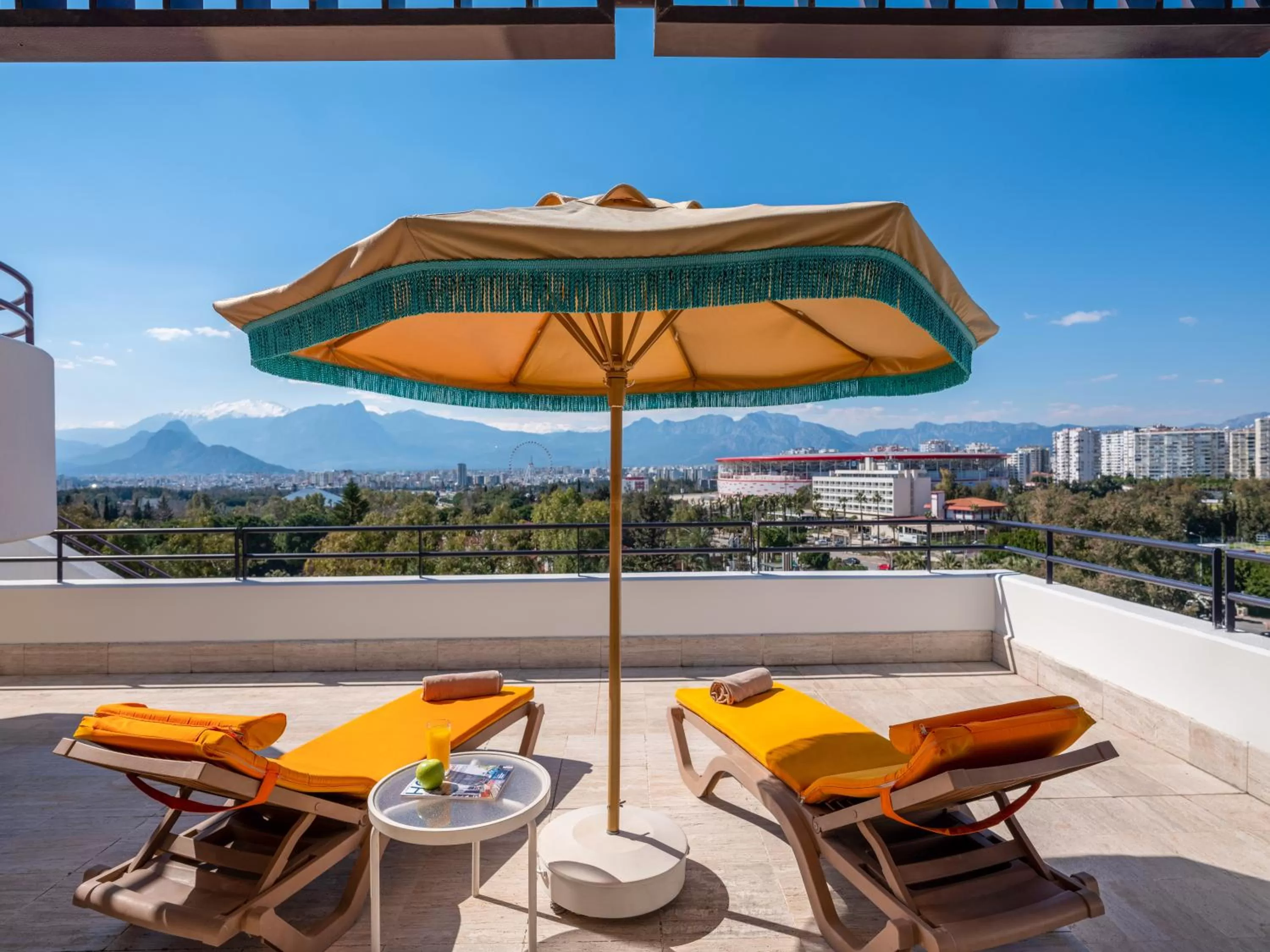 Balcony/Terrace in Rixos Downtown Antalya - The Land Of Legends Access