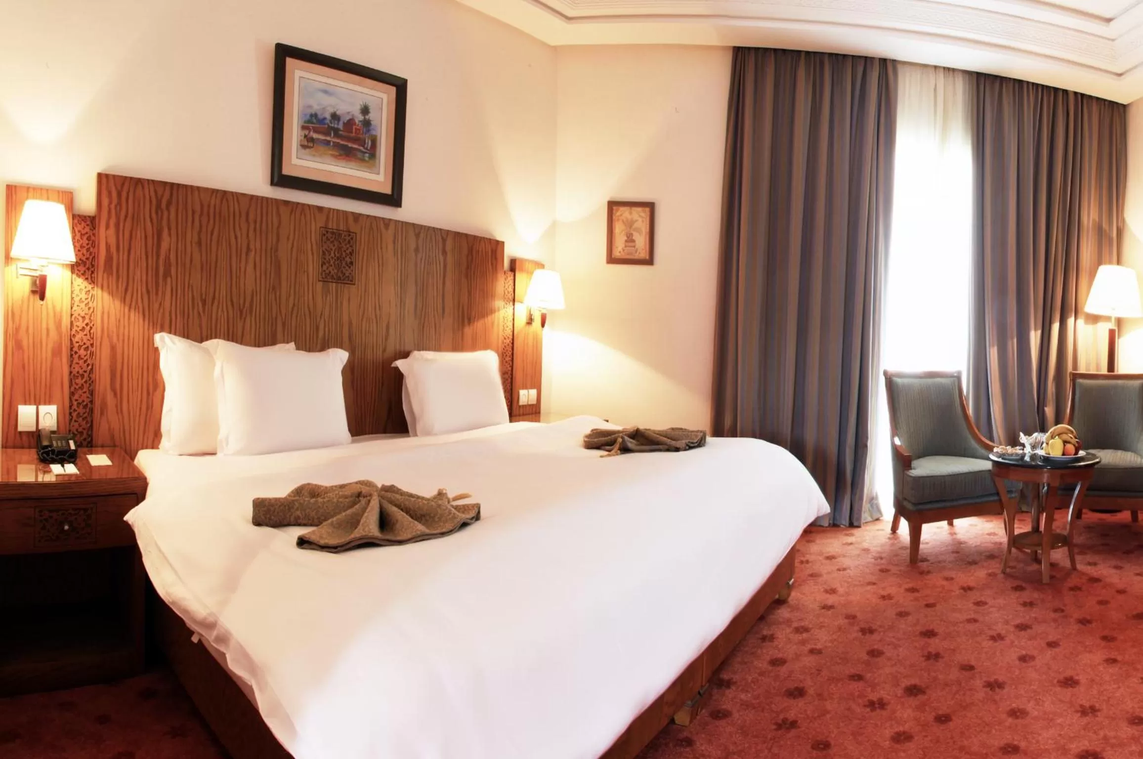 Bedroom, Bed in Grand Mogador Sea View & Spa