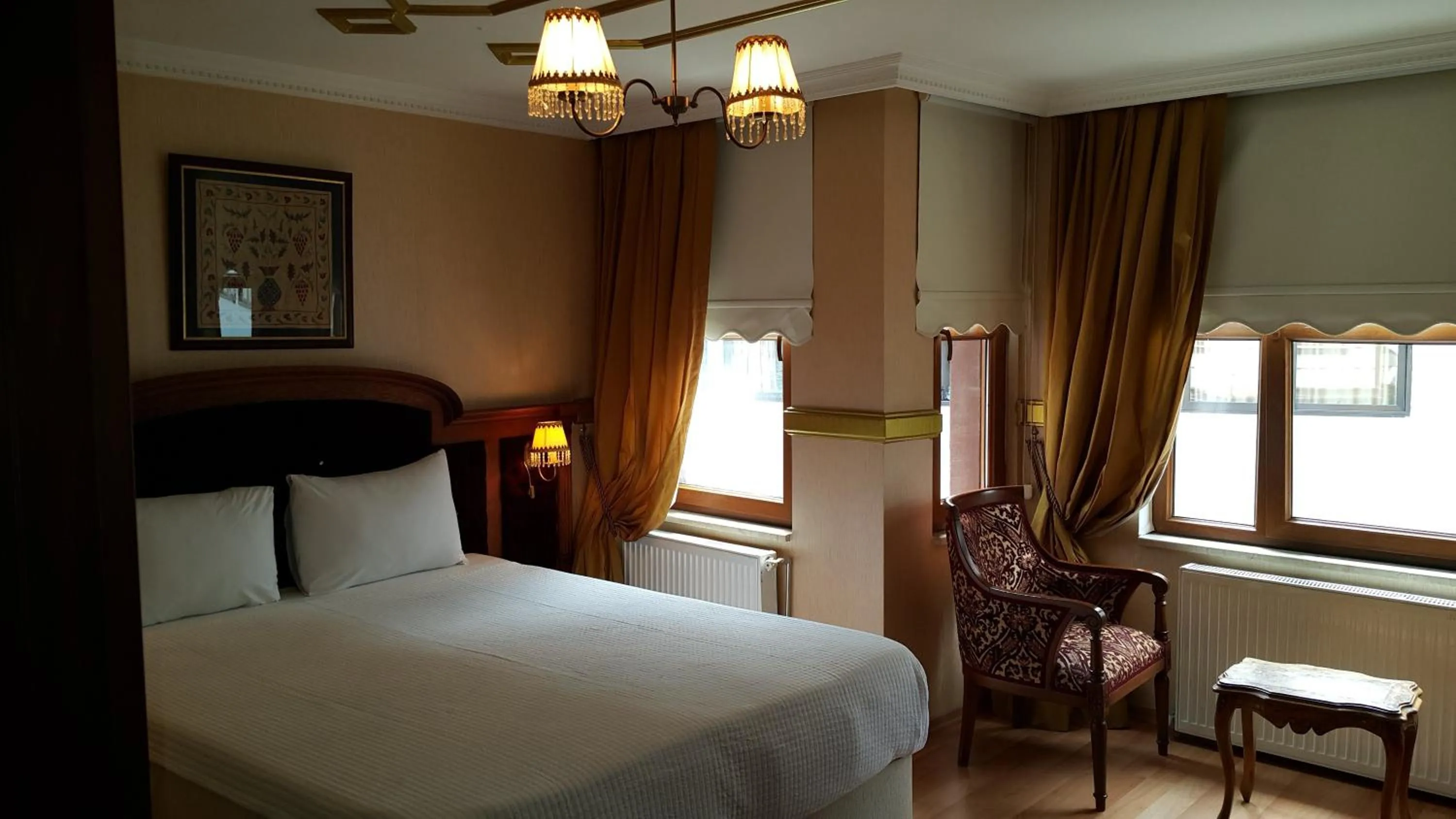 Decorative detail, Bed in Aruna Boutique Hotel