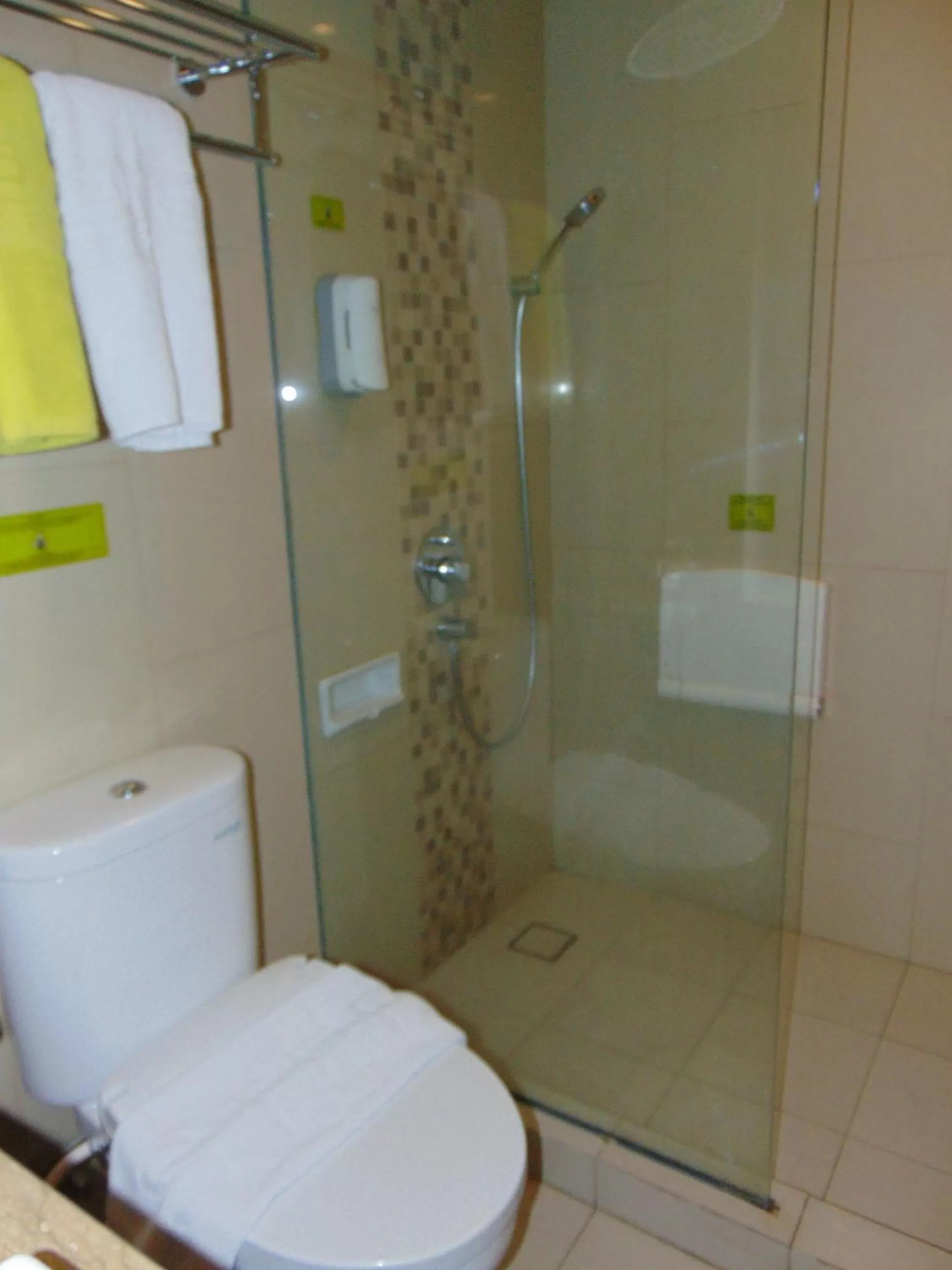 Shower in MaxoneHotels at Kramat