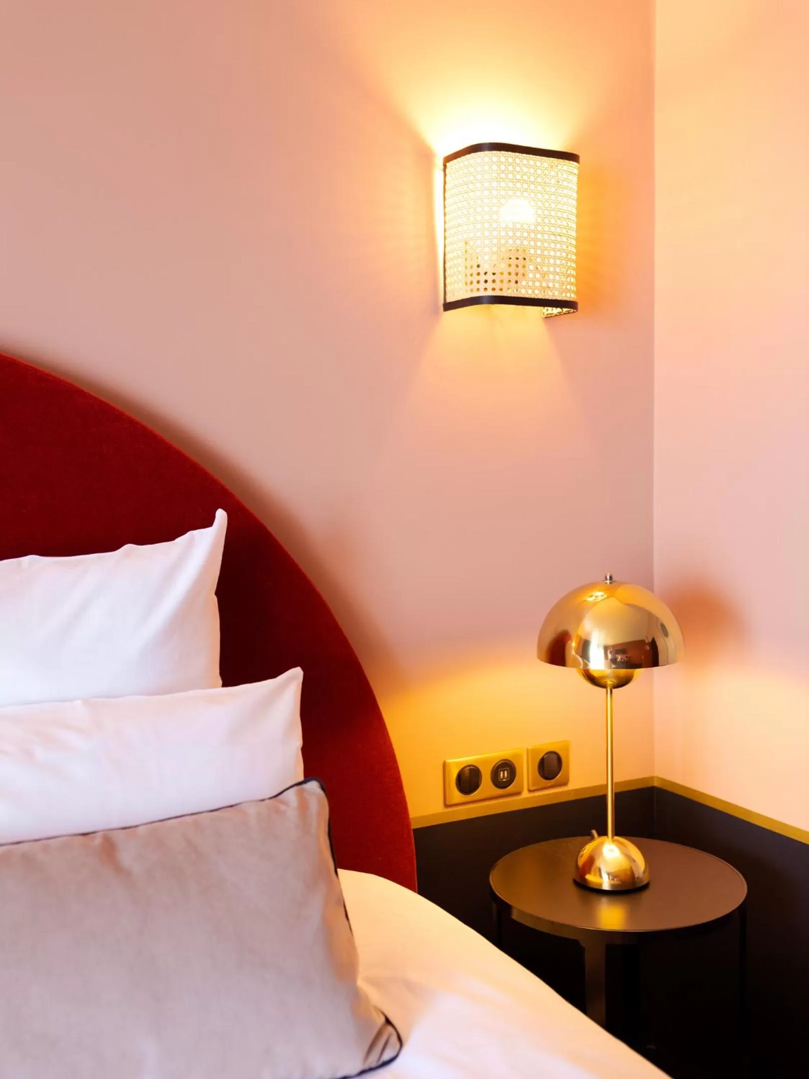 Decorative detail, Bed in Hotel Mercure Roscoff Bord De Mer