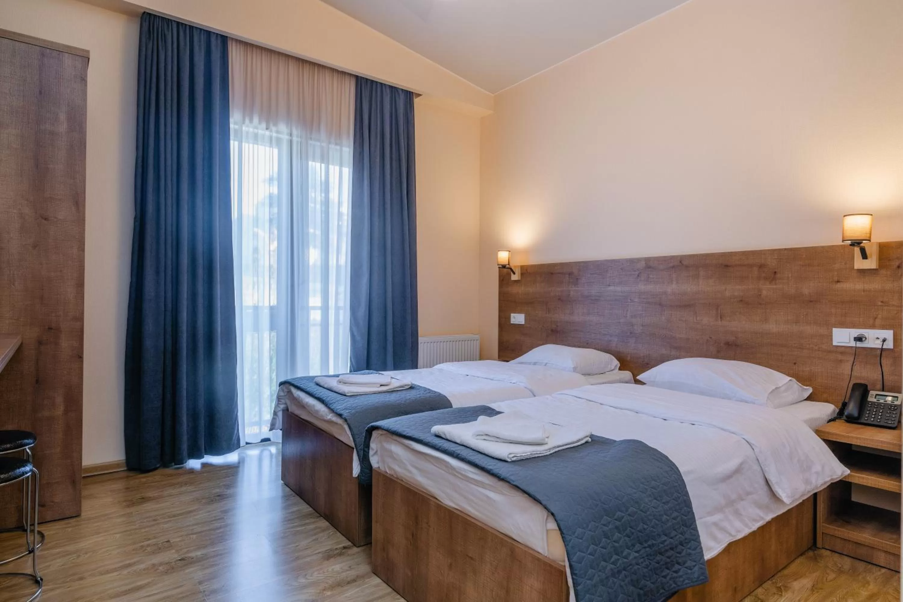 Bed in Hotel Green Town