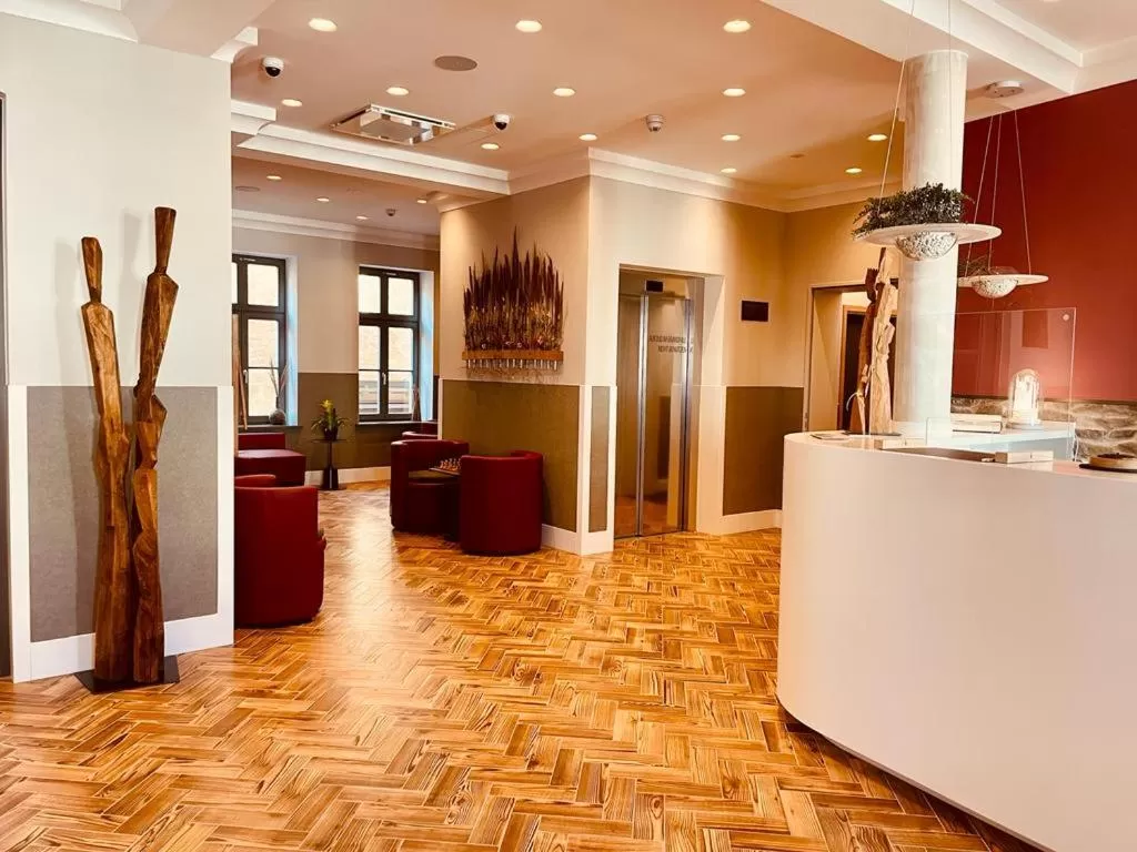 Lobby or reception in DAS KEHRS - Hotel auf dem Petersberg