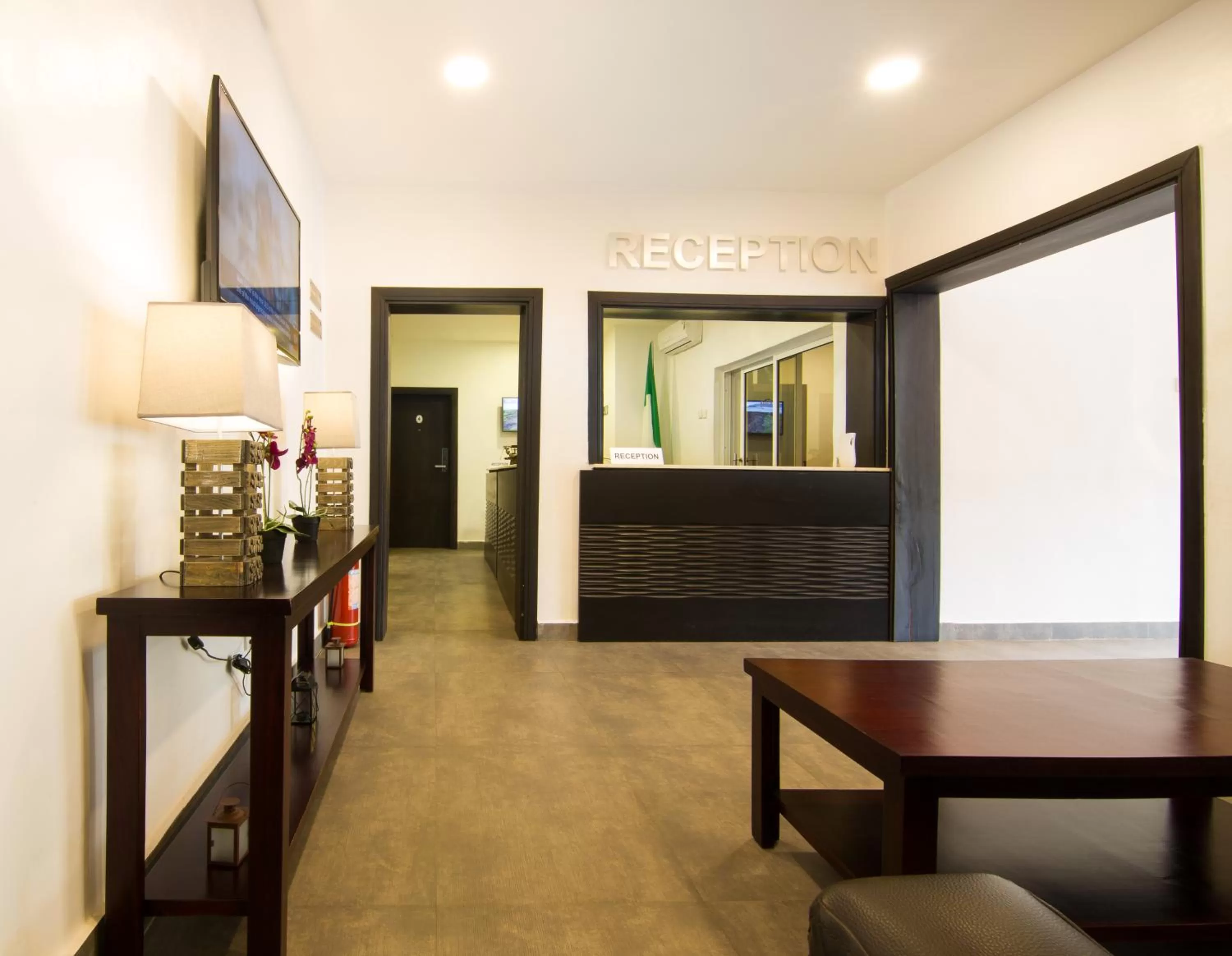 Lobby or reception in Sinclair Guest House