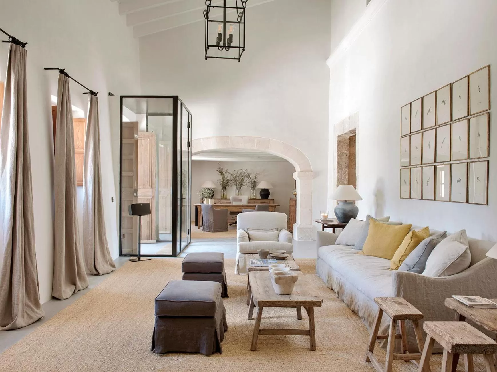 Lobby or reception, Seating Area in Finca Serena Mallorca, Small Luxury Hotels