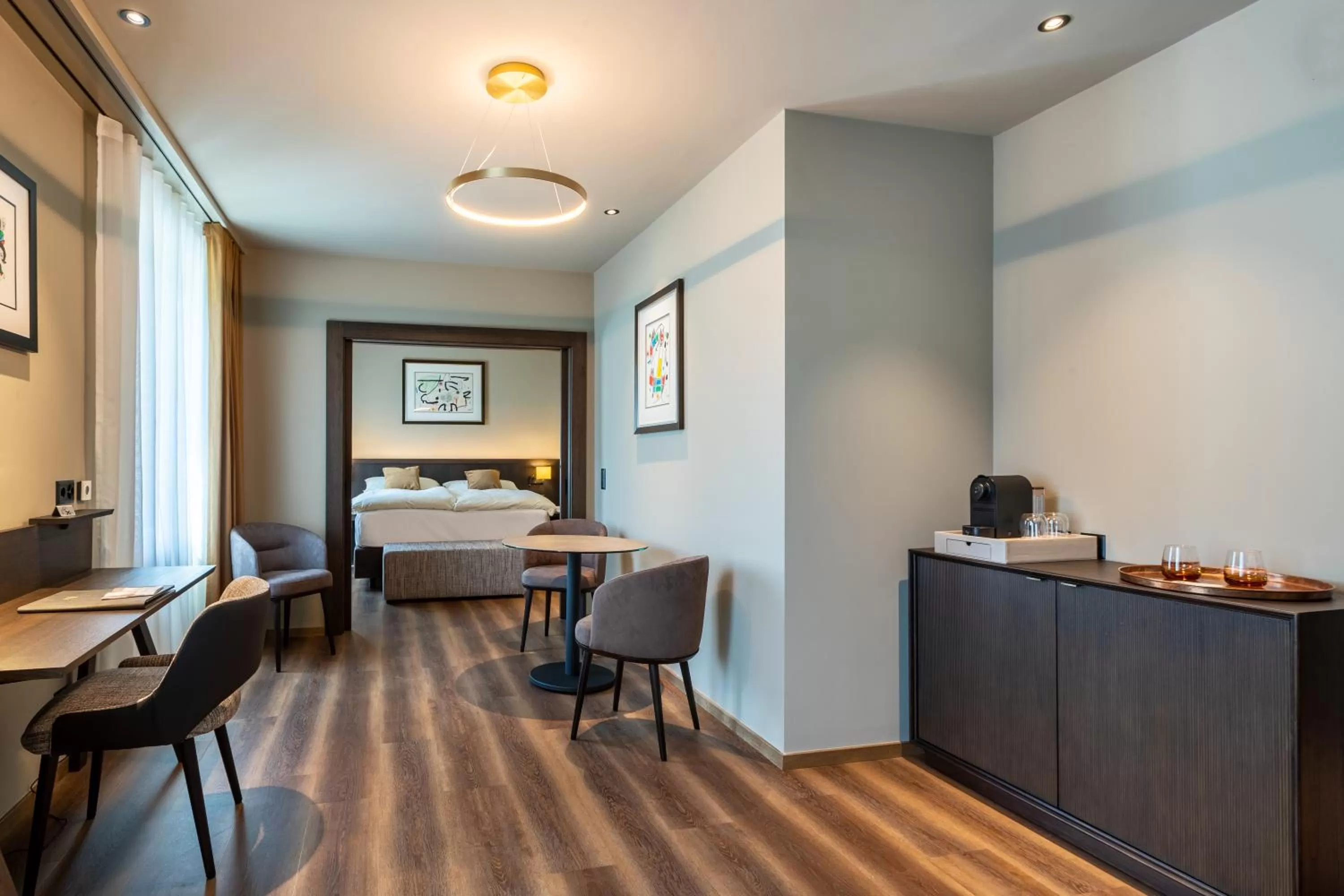 Living room in Art Boutique Hotel Monopol