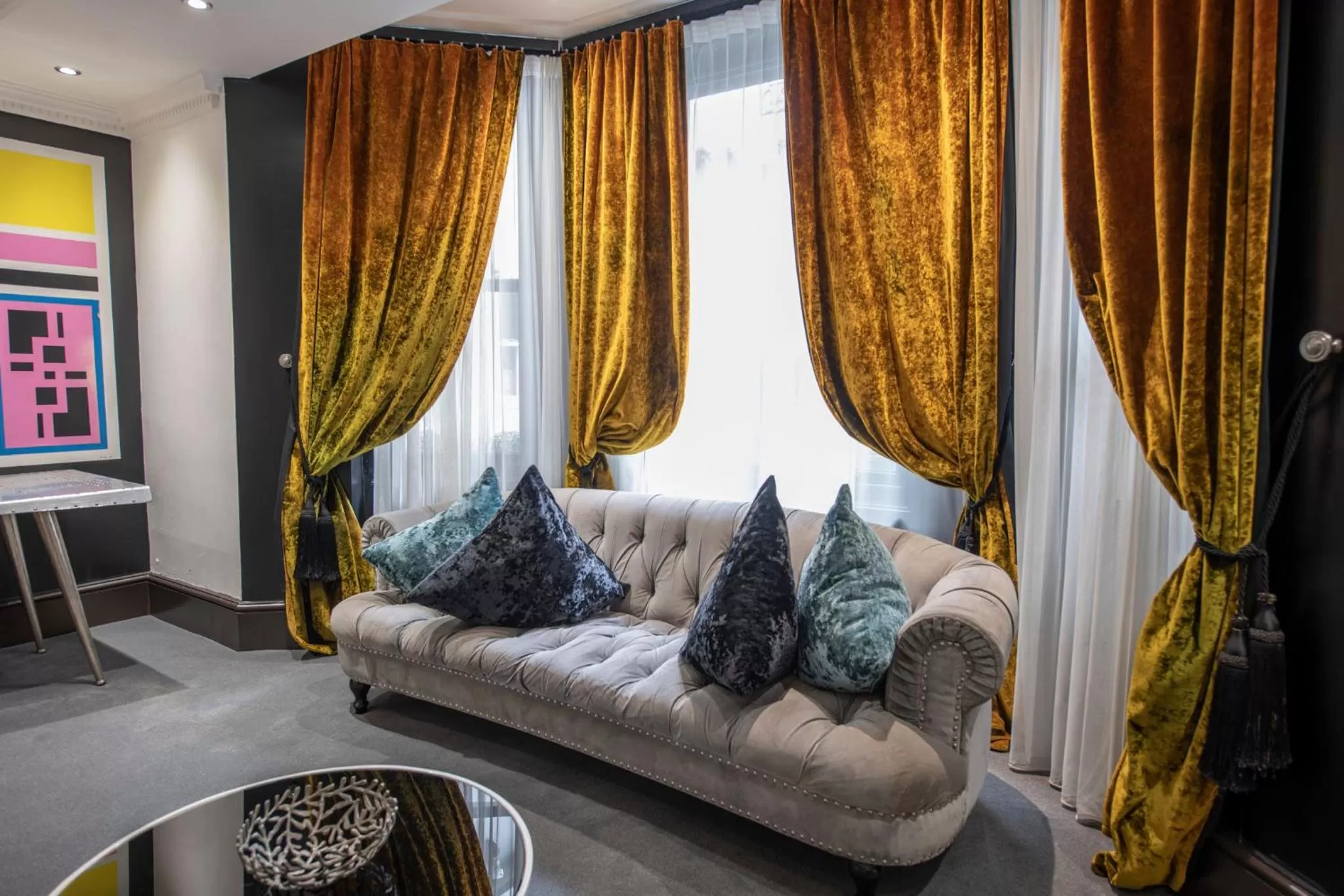 Bedroom in The Exhibitionist Hotel