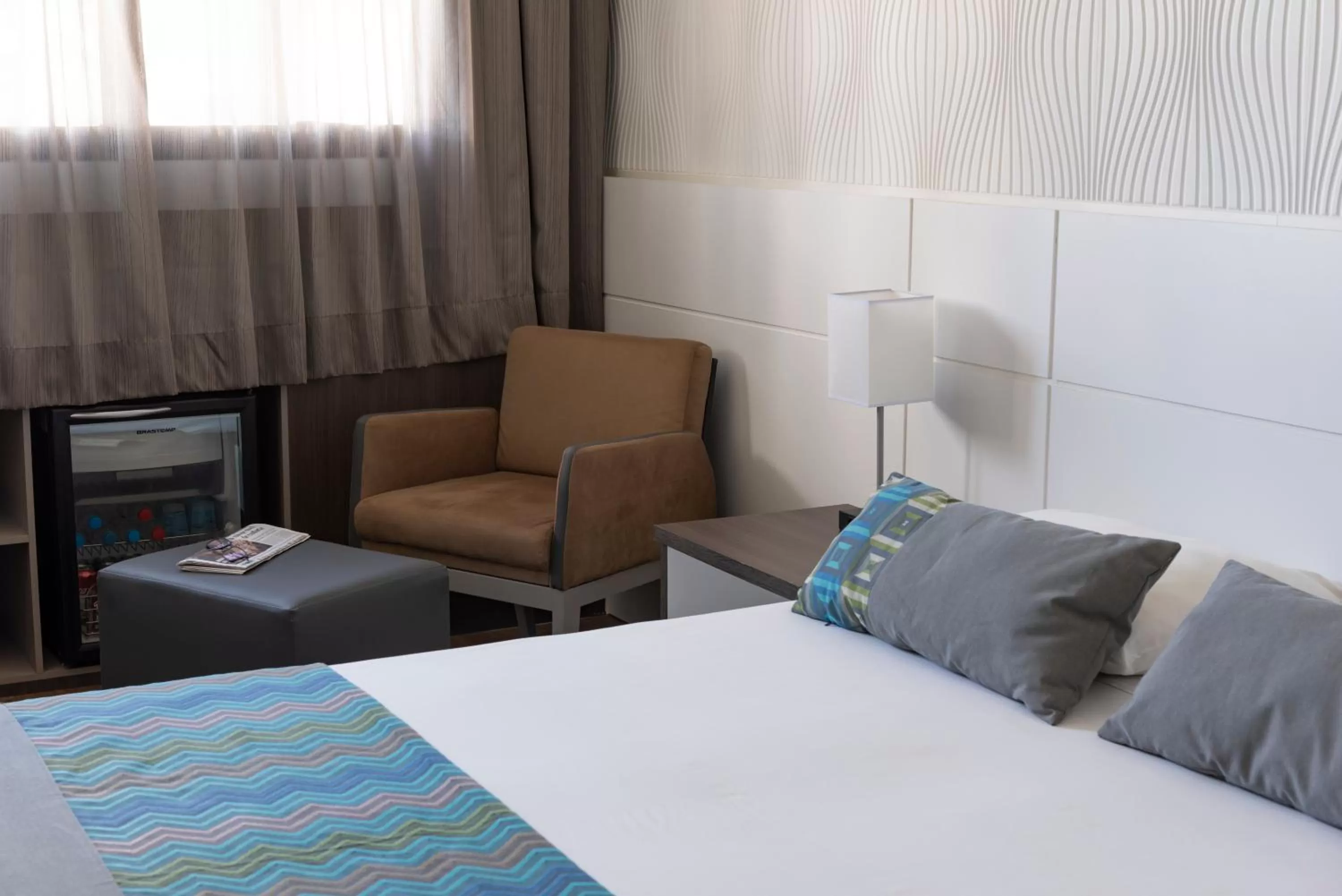 Bedroom, Bed in Monreale Plus Midtown Campinas