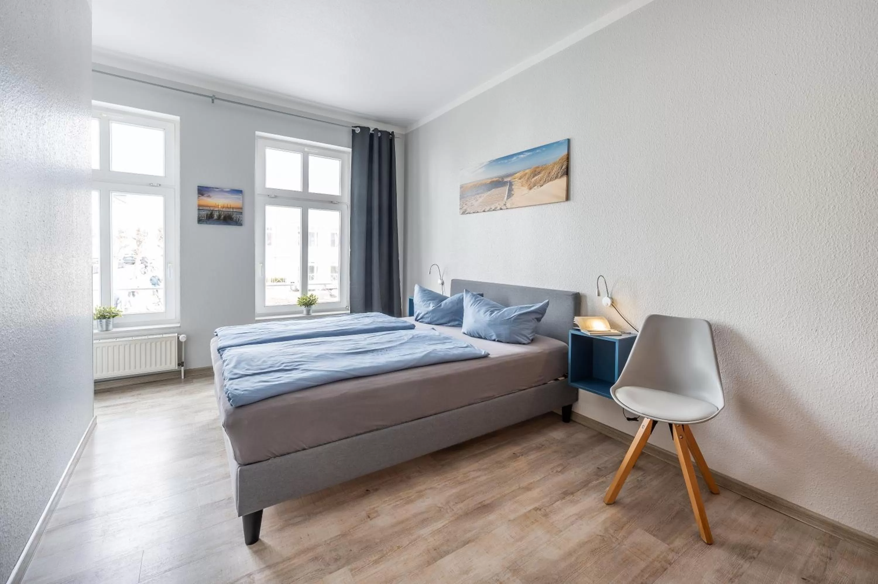 Bed in Haus Ferienglück Sauna im Haus