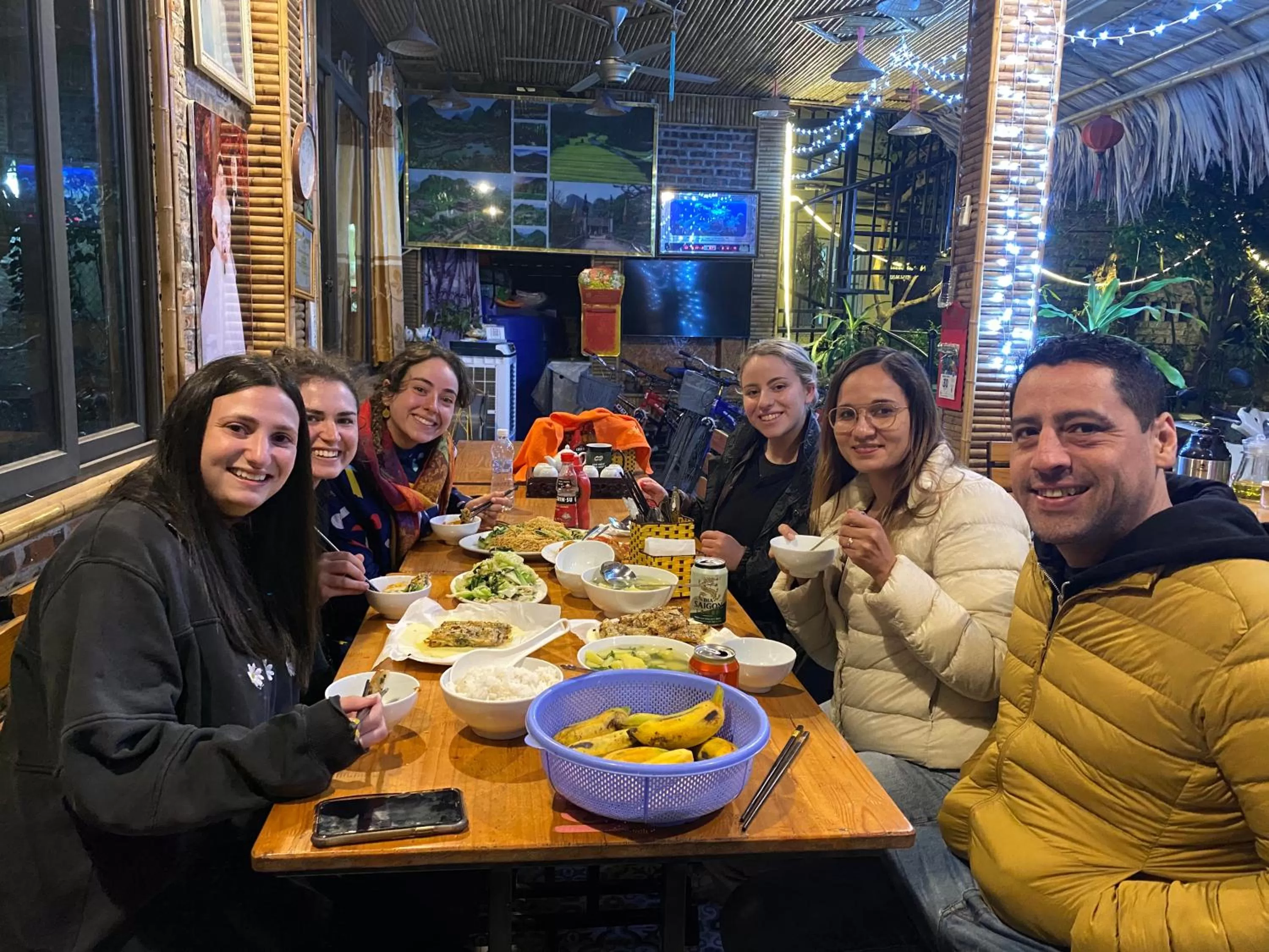 People in Tam Coc Full House Homestay