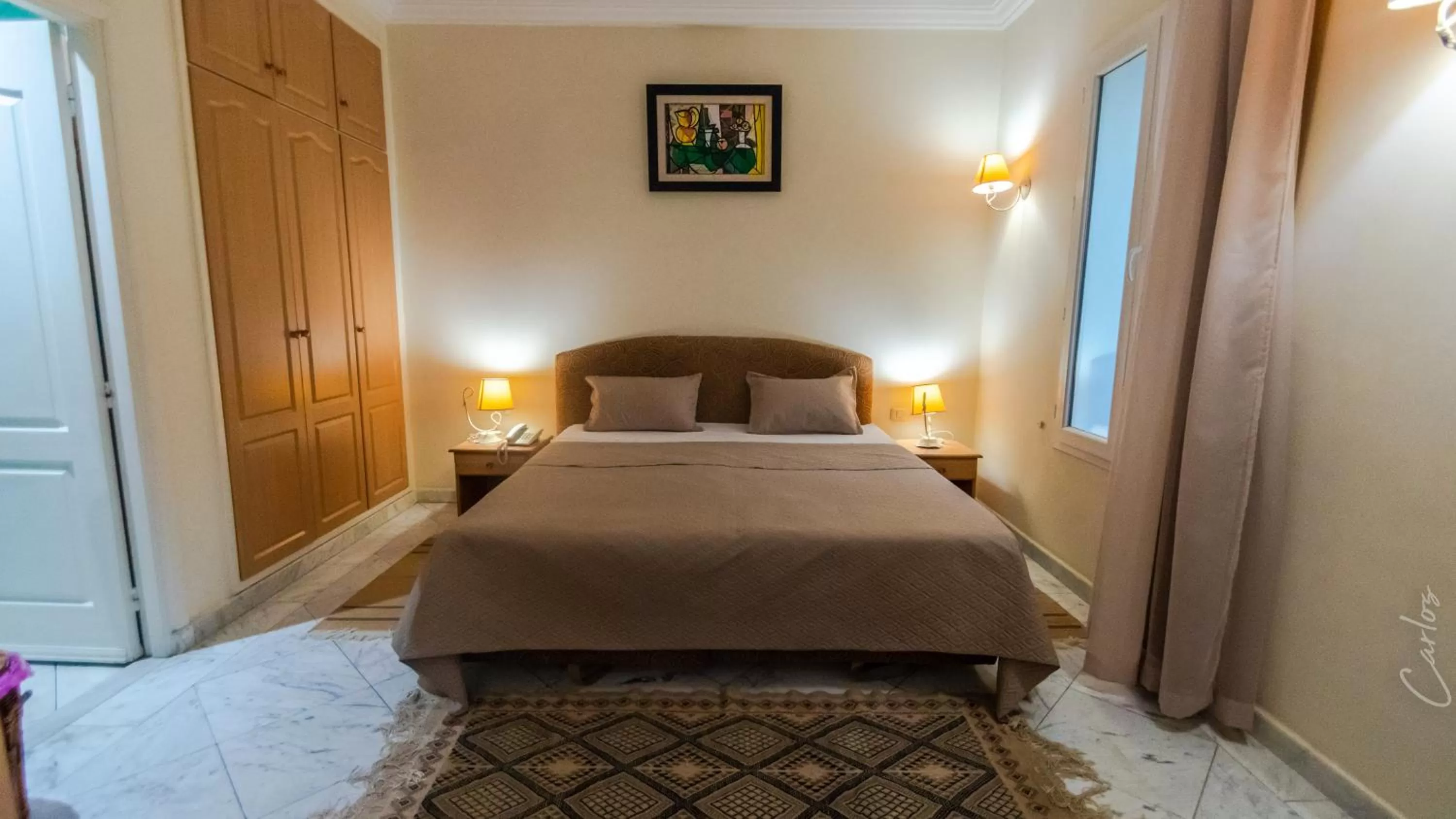 Bed in HOTEL LAFAYETTE