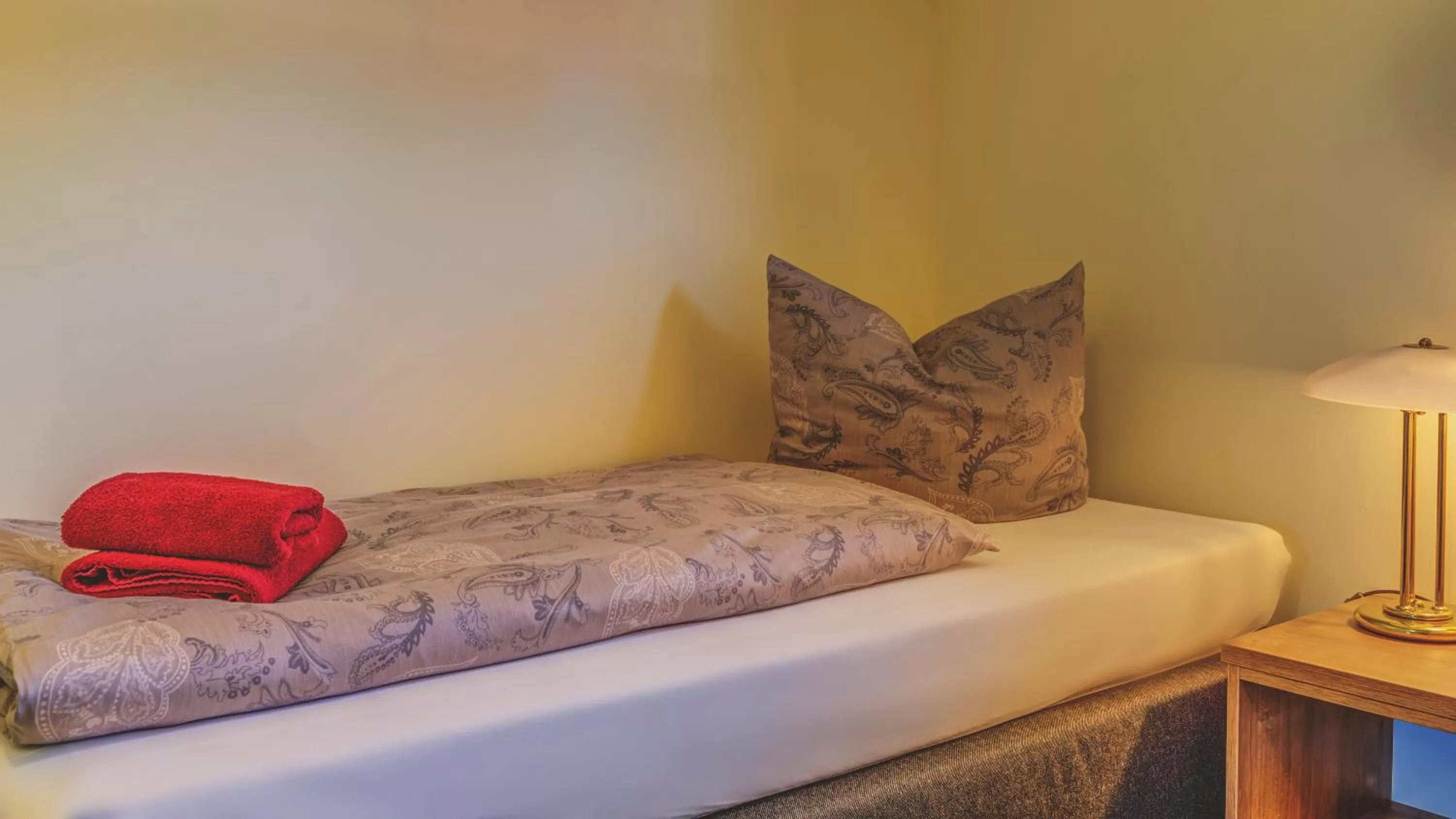 Bed in Hotel Traumblick