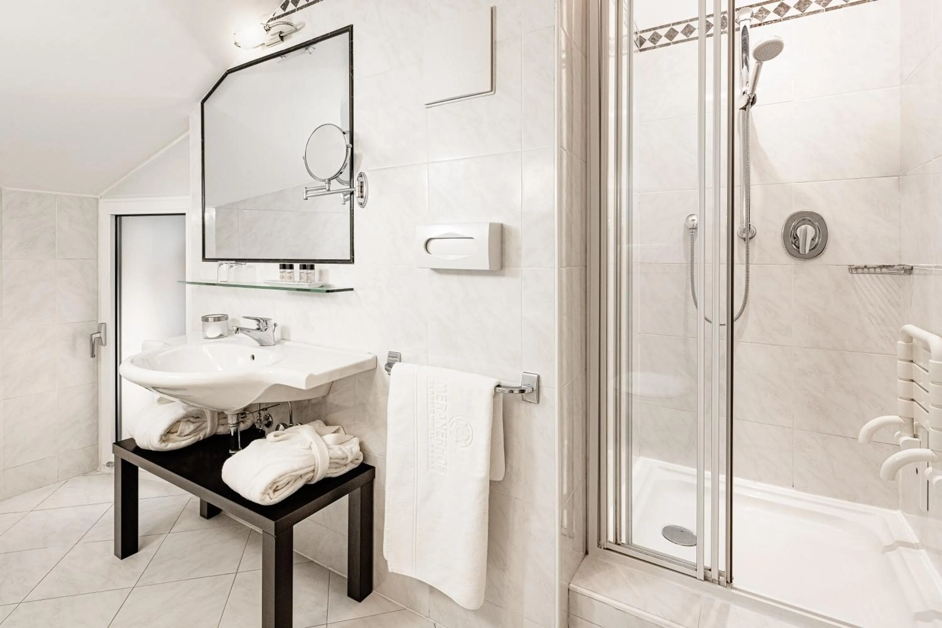 Bathroom in Classic Hotel Meranerhof