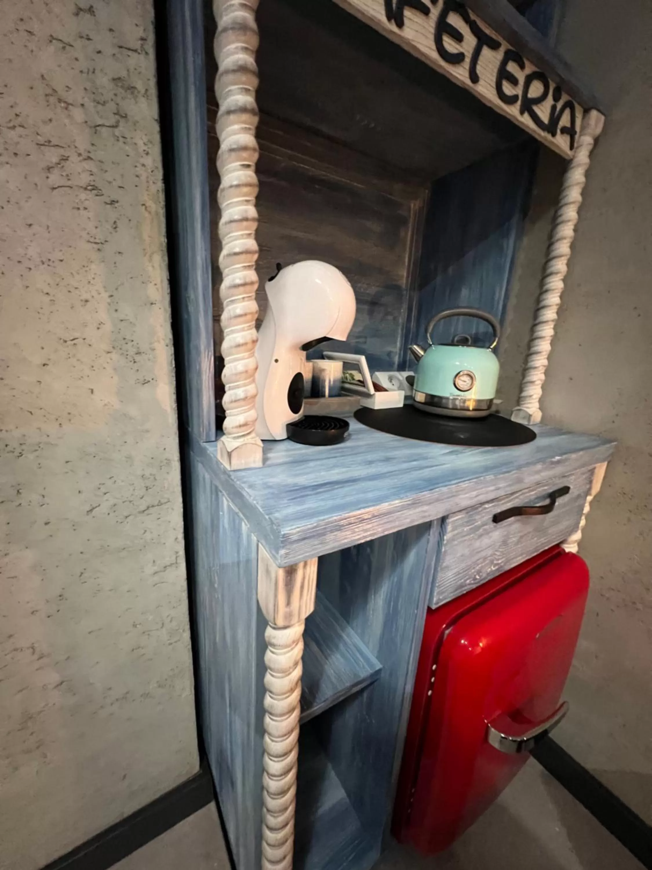 Kitchen or kitchenette in Global Home - Aparthotel - No Contact Check In