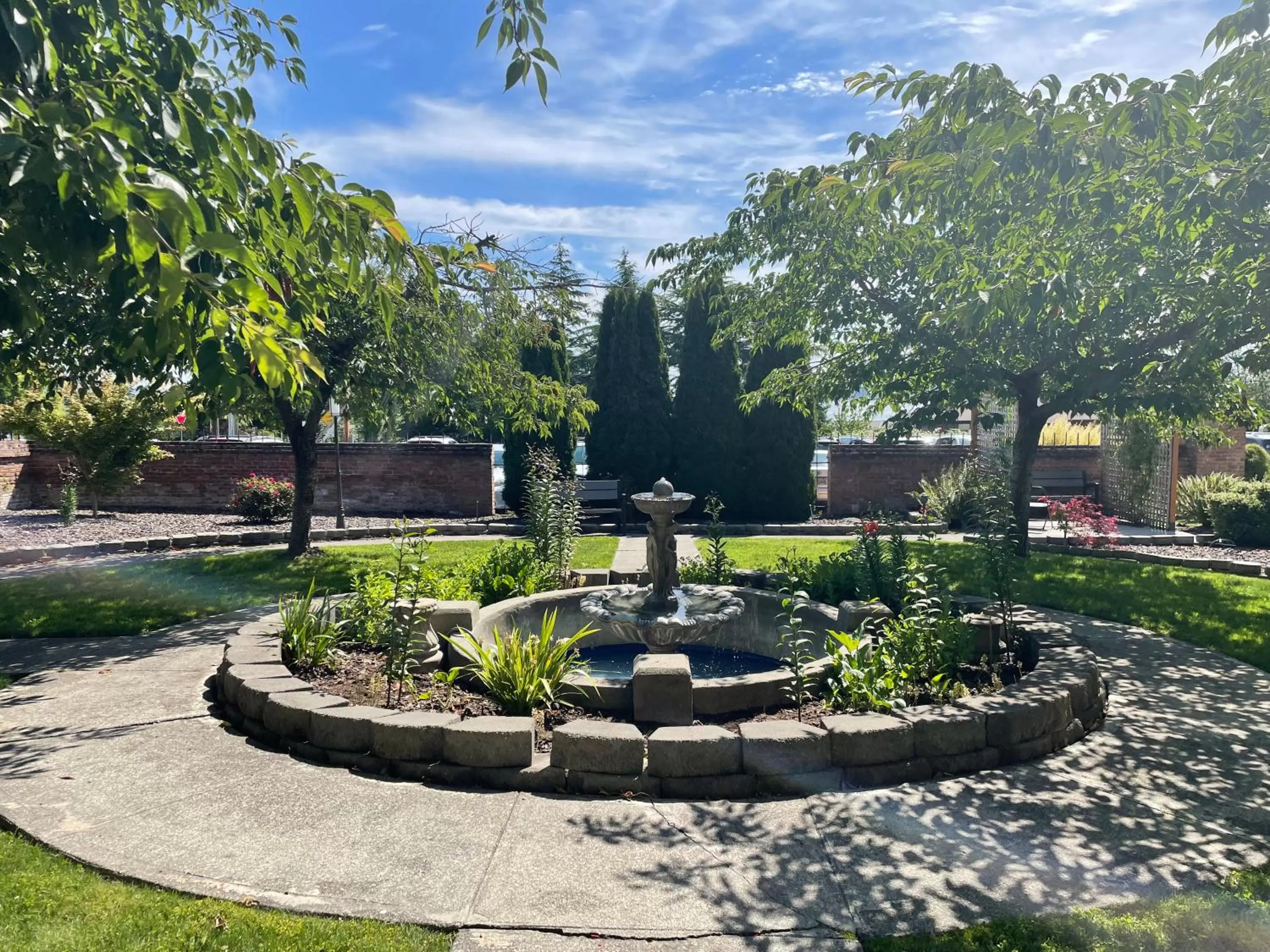 Garden in Manresa Castle