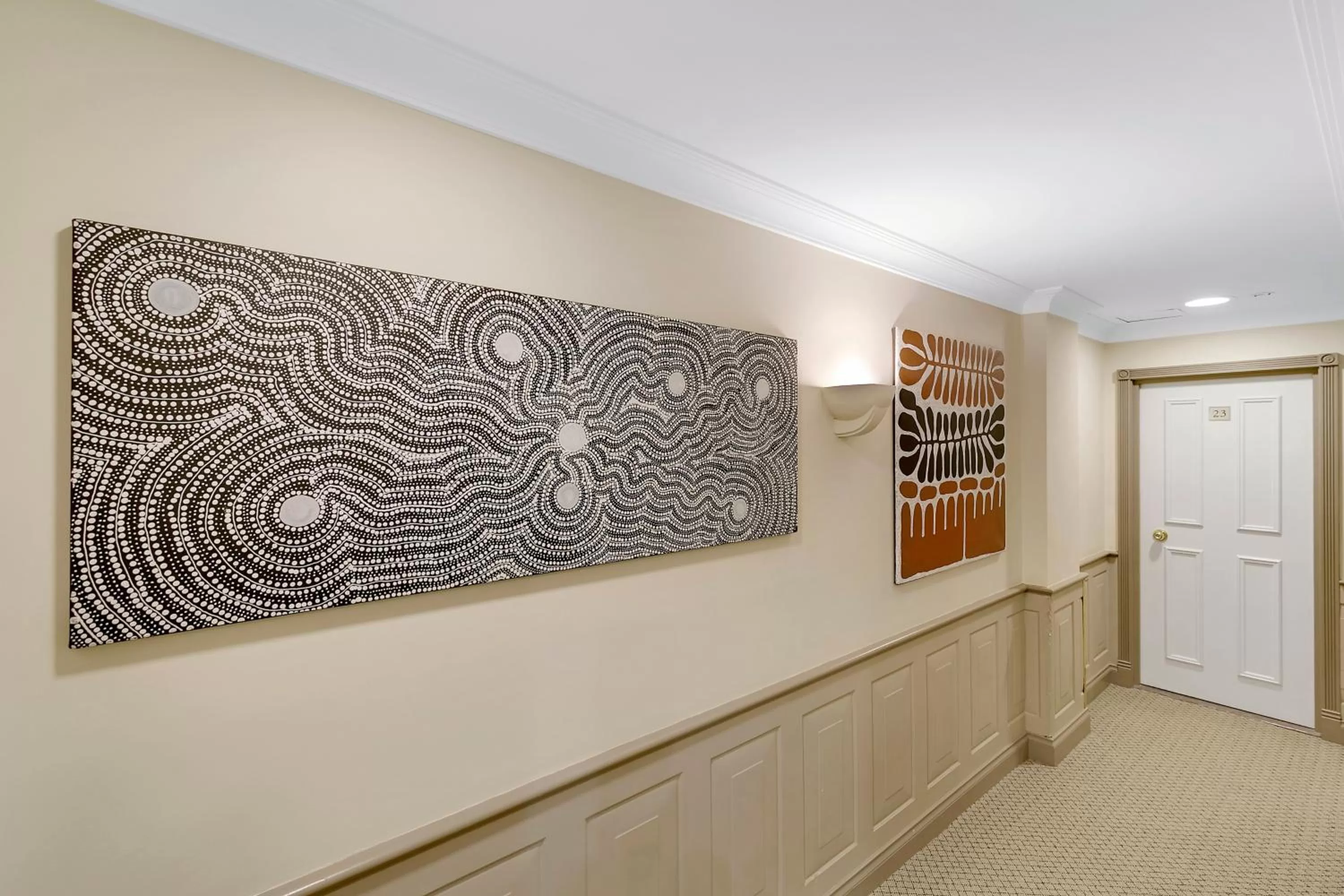 Lobby or reception in Manor Apartment Hotel