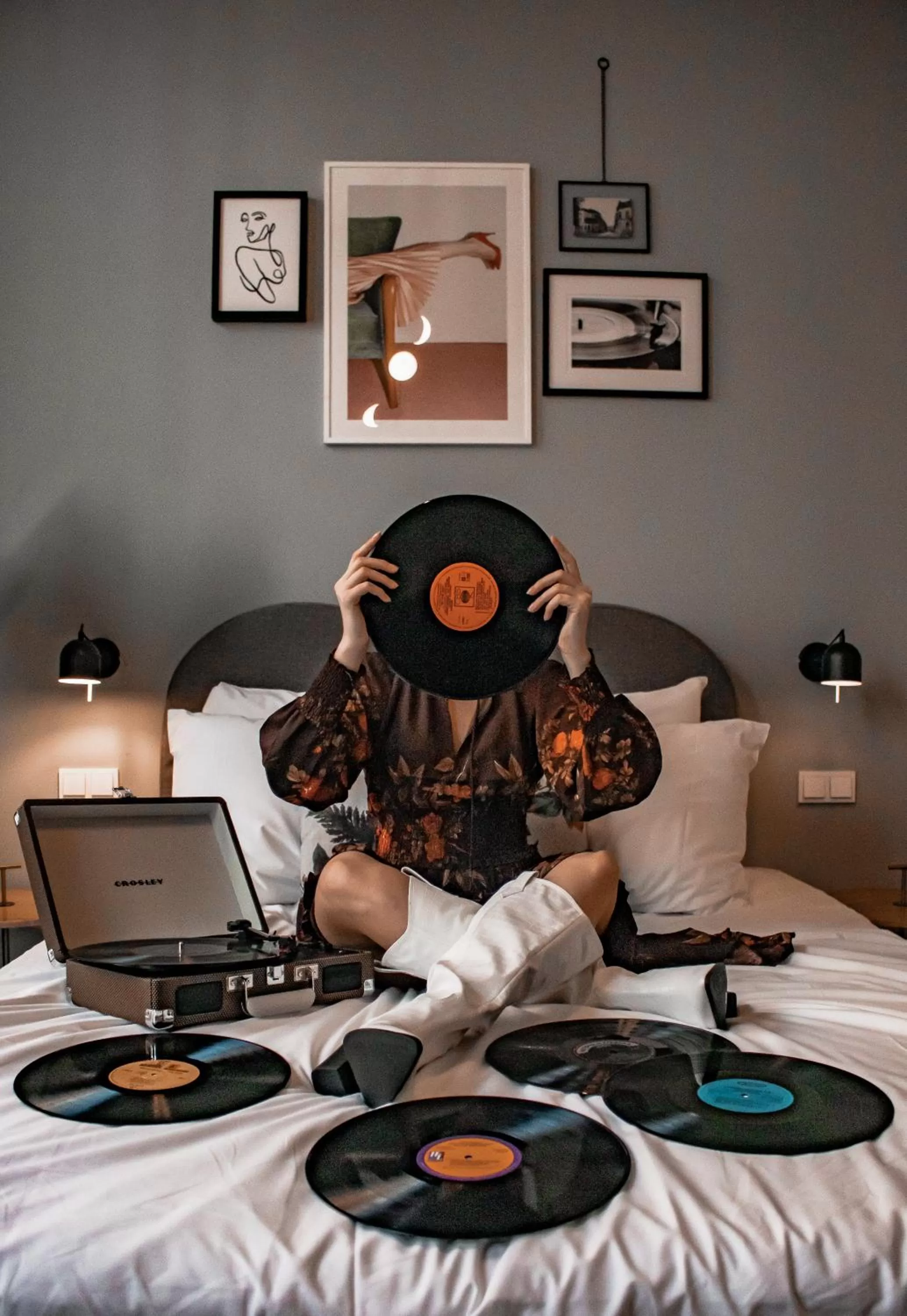 Bed in FINCH Boutique Hotel, downtown