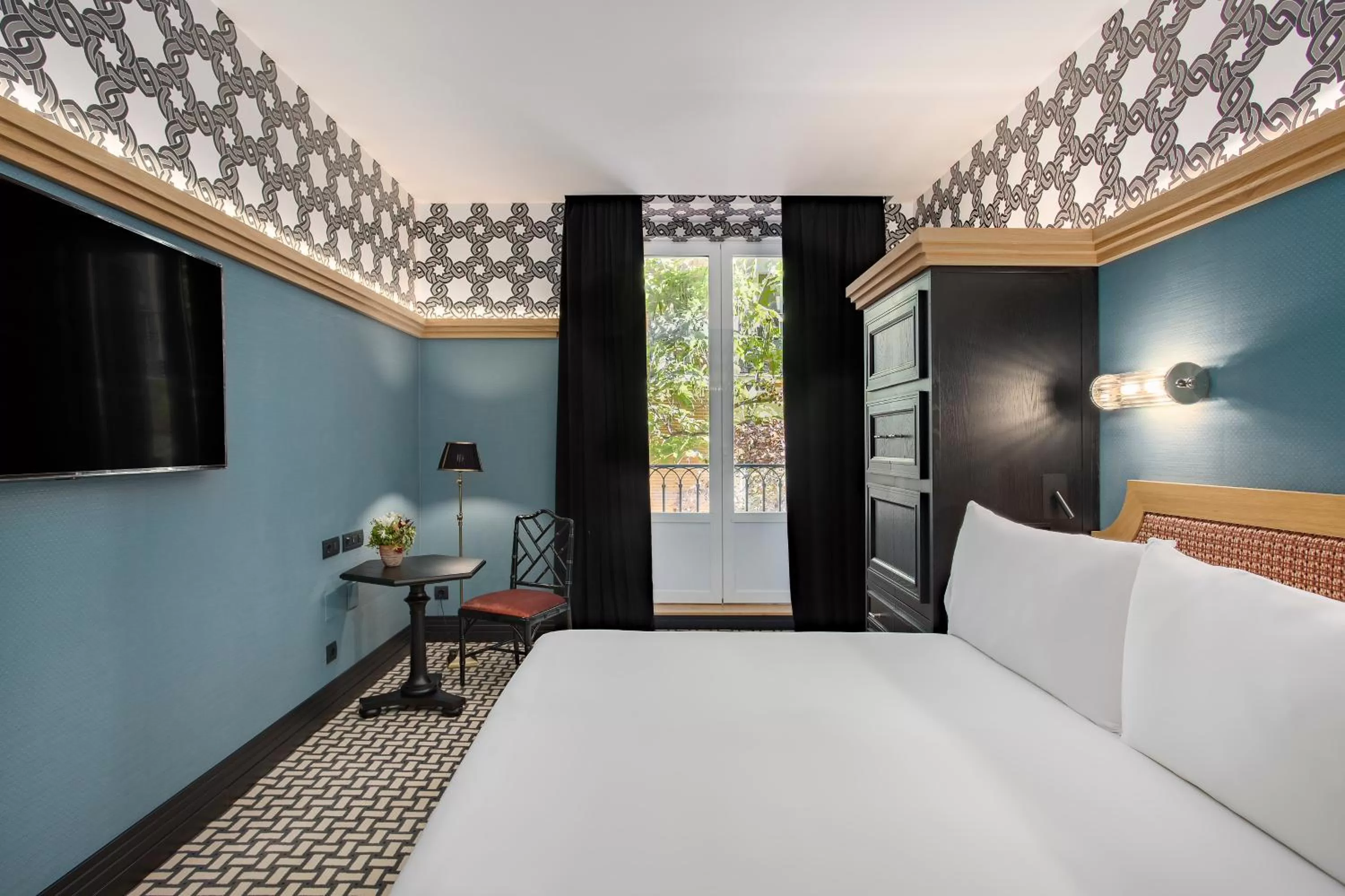 Bed in Room Mate Collection Alba, Madrid