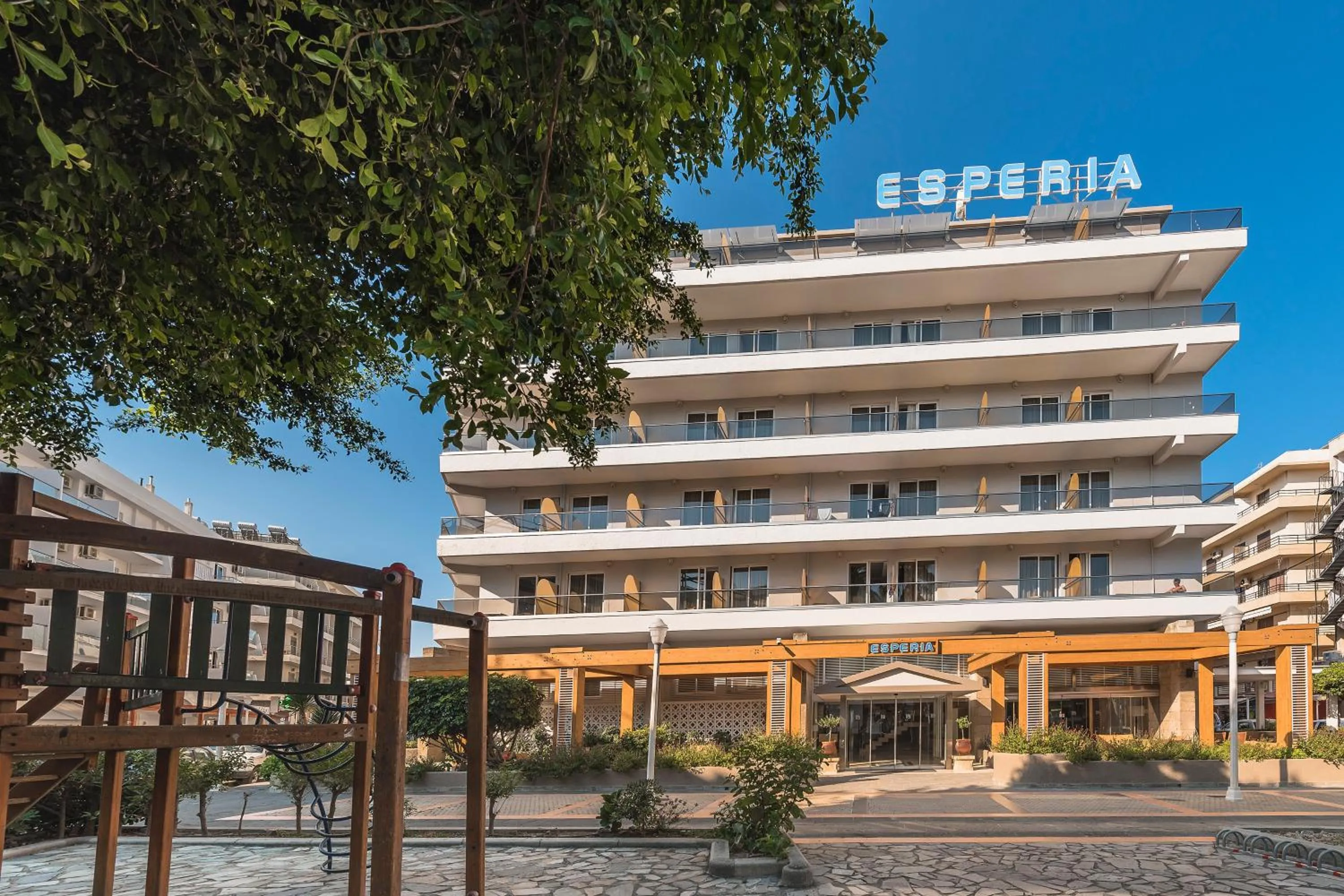 Property building in Esperia City Hotel