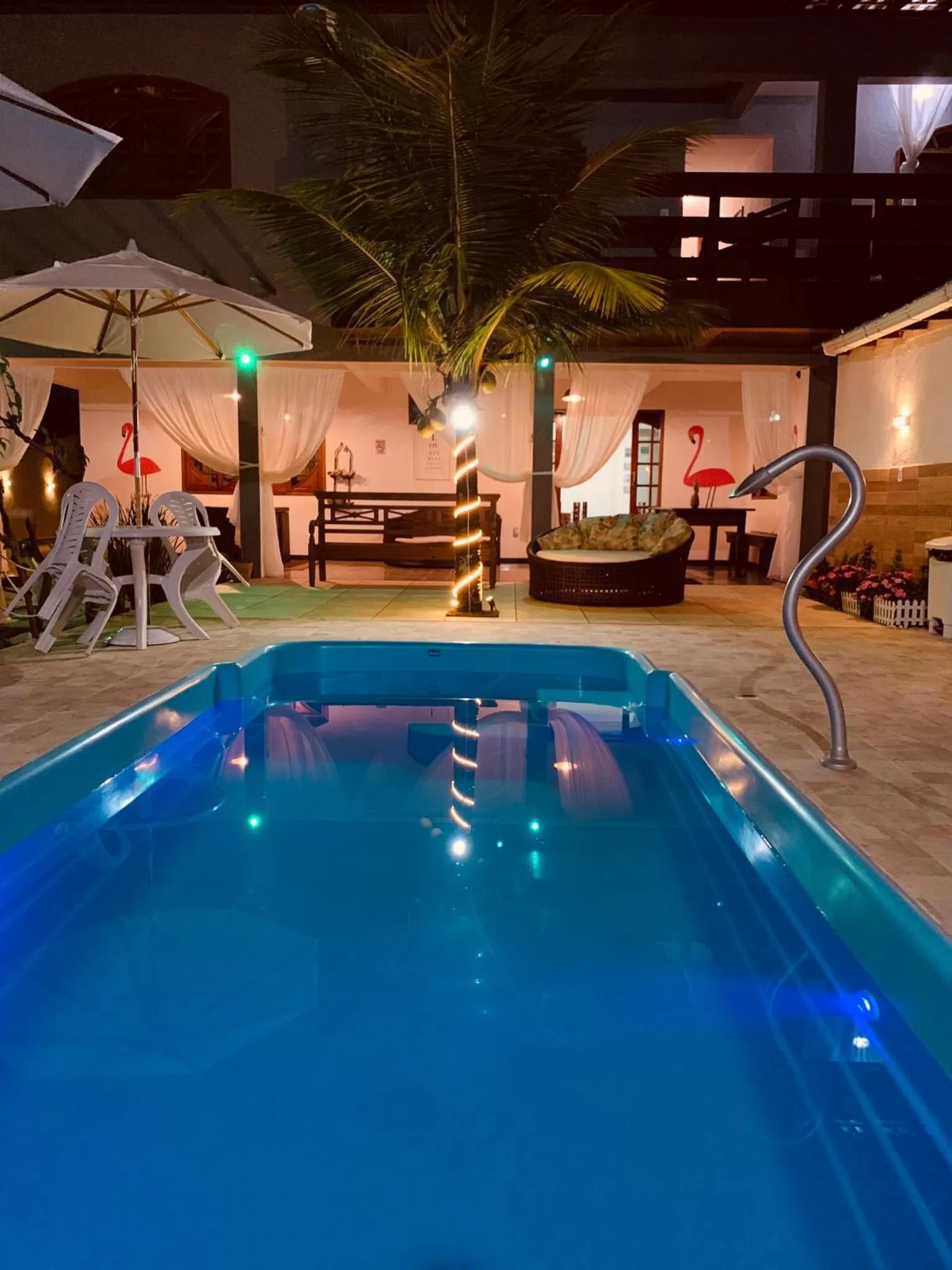 Swimming Pool in Flamingo Beach Pousada