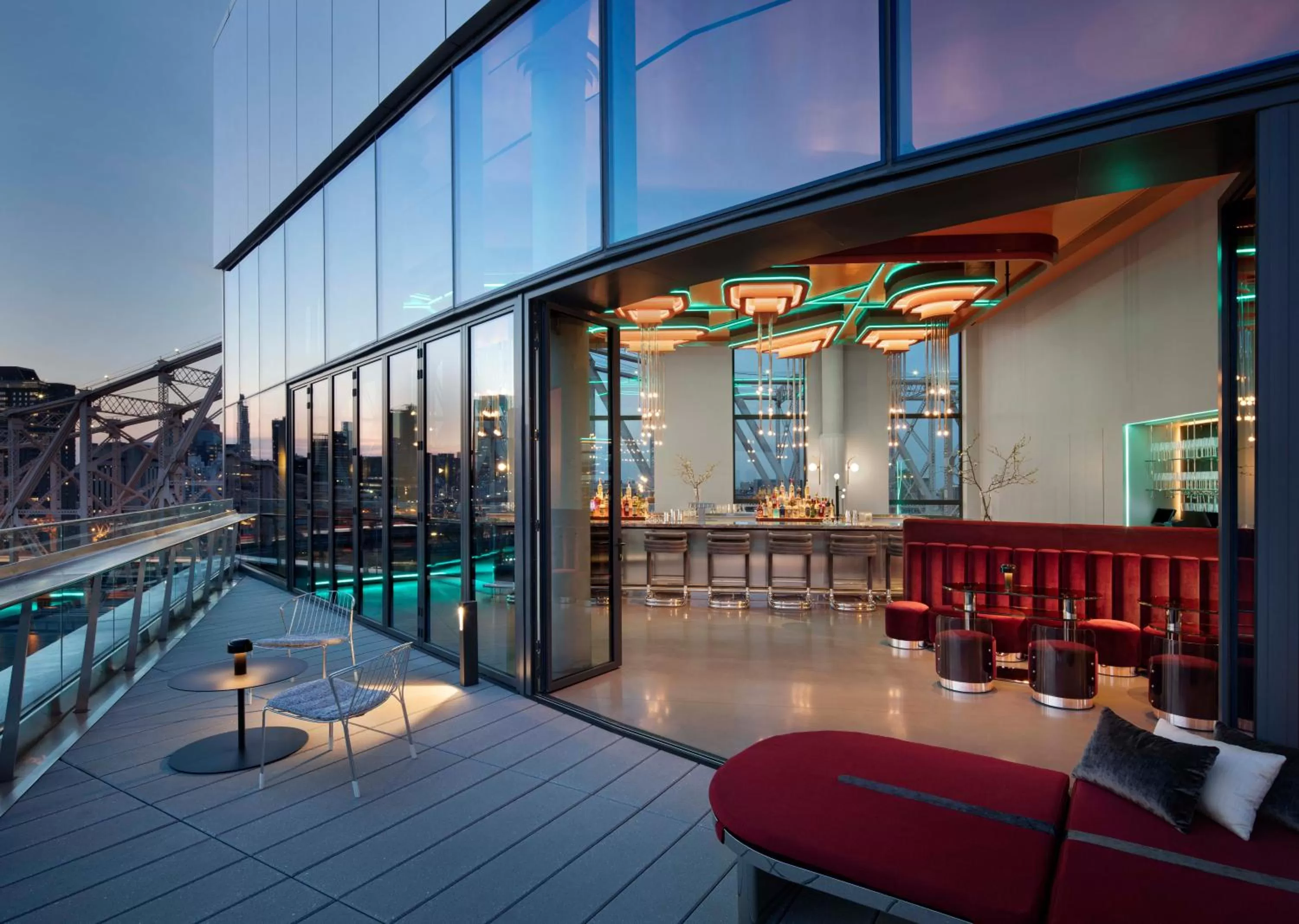 Balcony/Terrace in Graduate by Hilton New York
