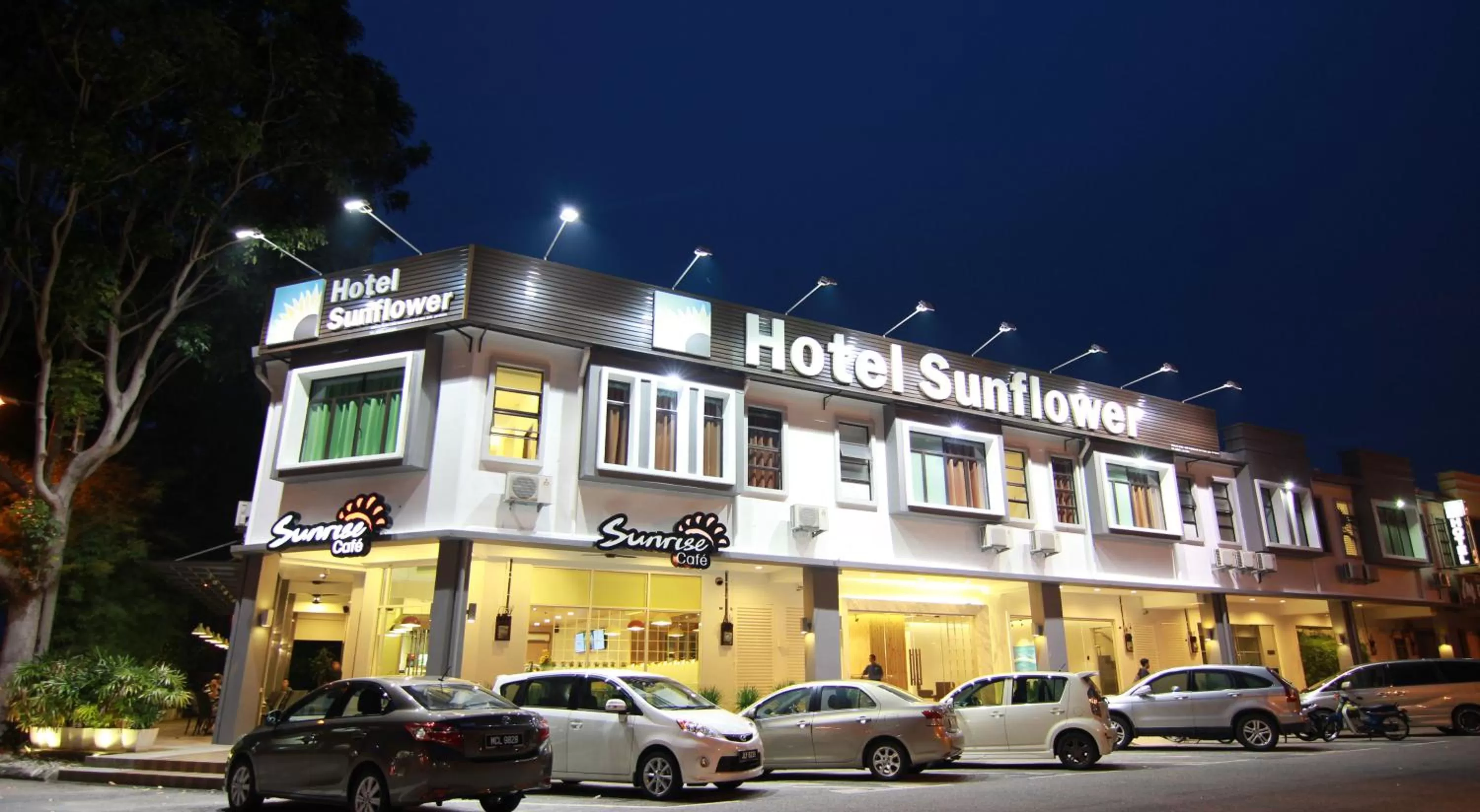 Bird's eye view, Property Building in Sunflower Hotel Malacca