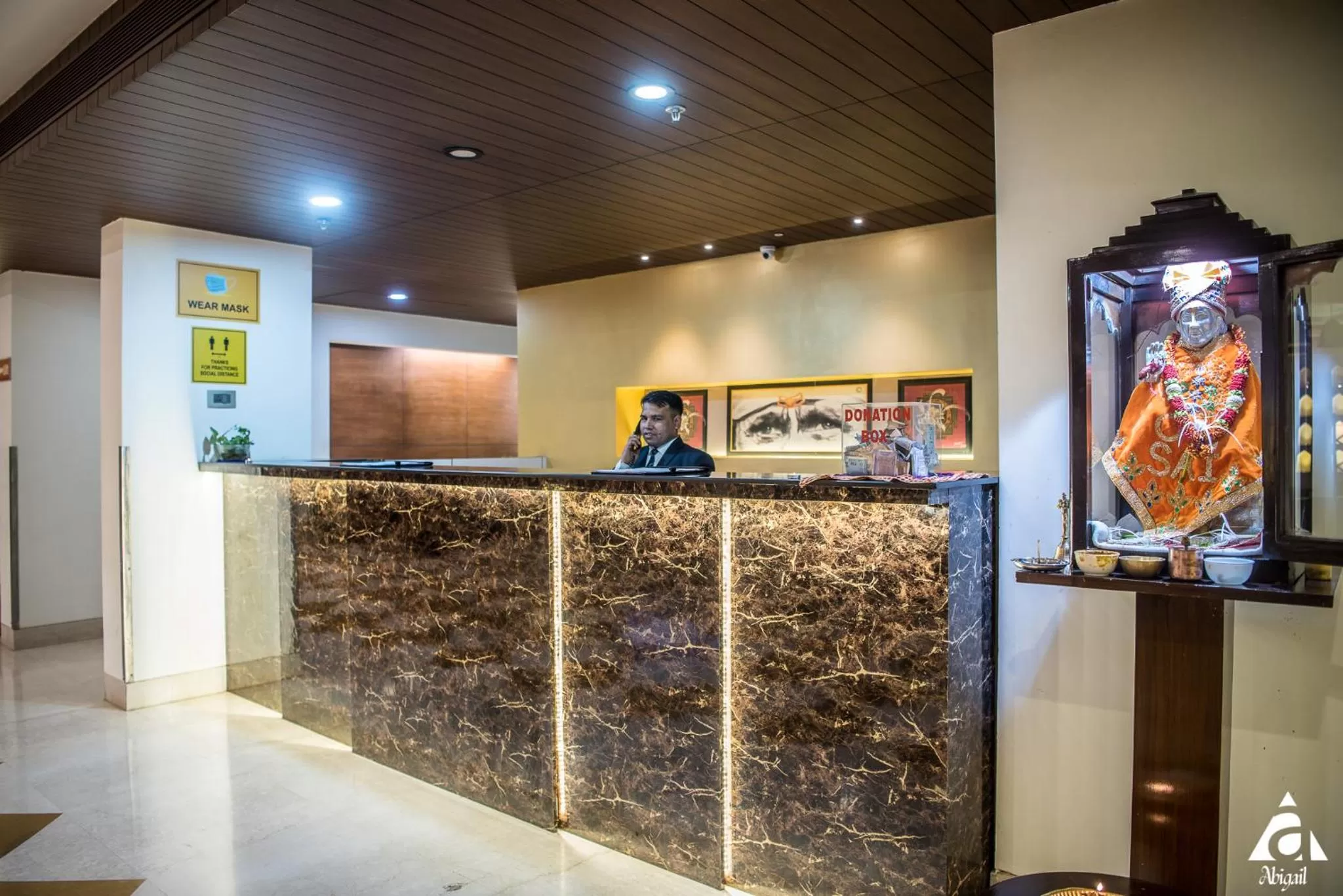 Lobby or reception in Hotel Abigail Goradia's