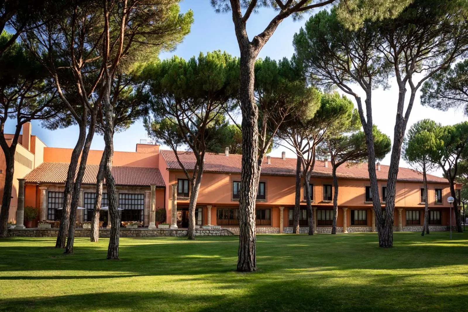 Garden in Parador de Tordesillas