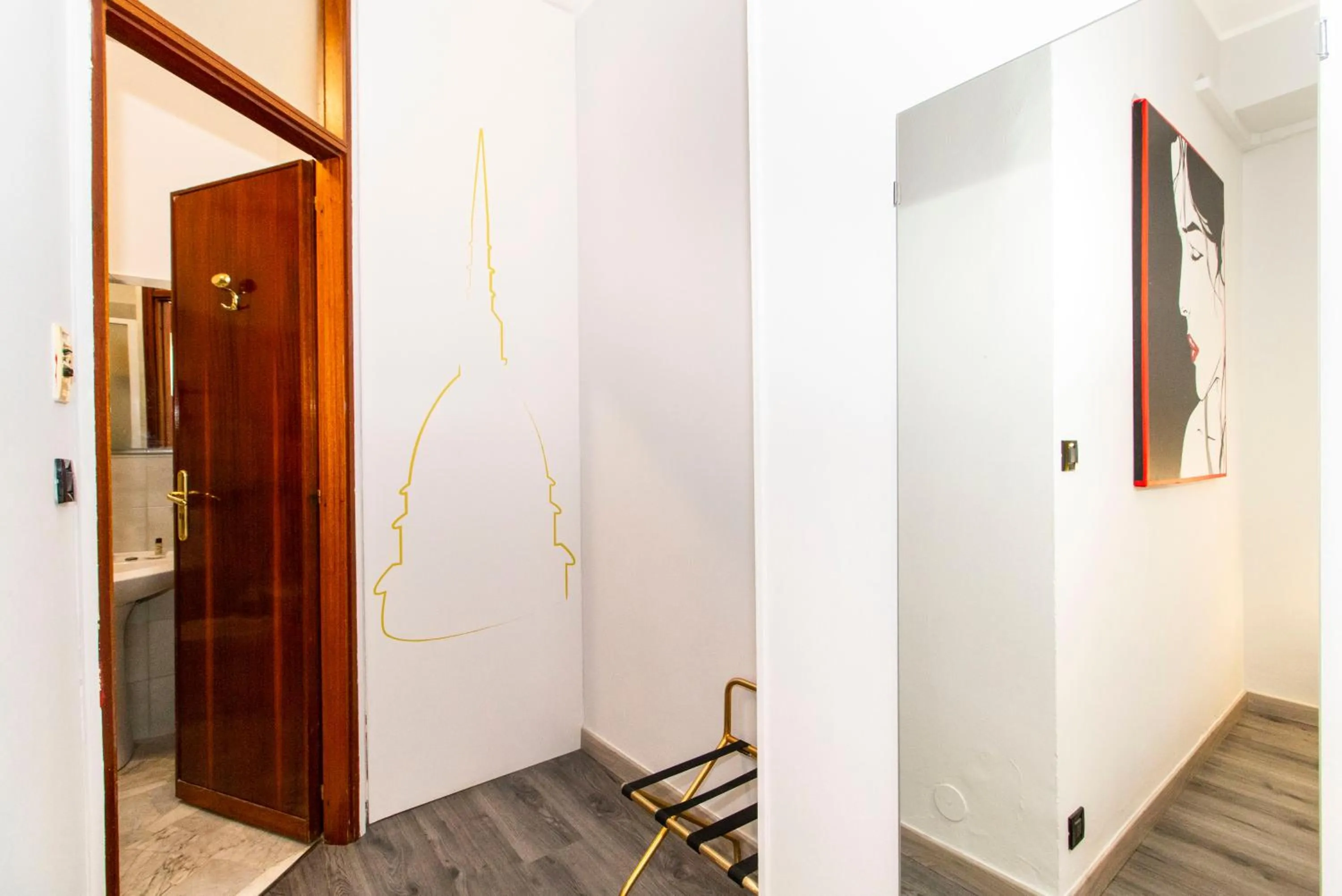 Bathroom in Hotel Cristallo Torino