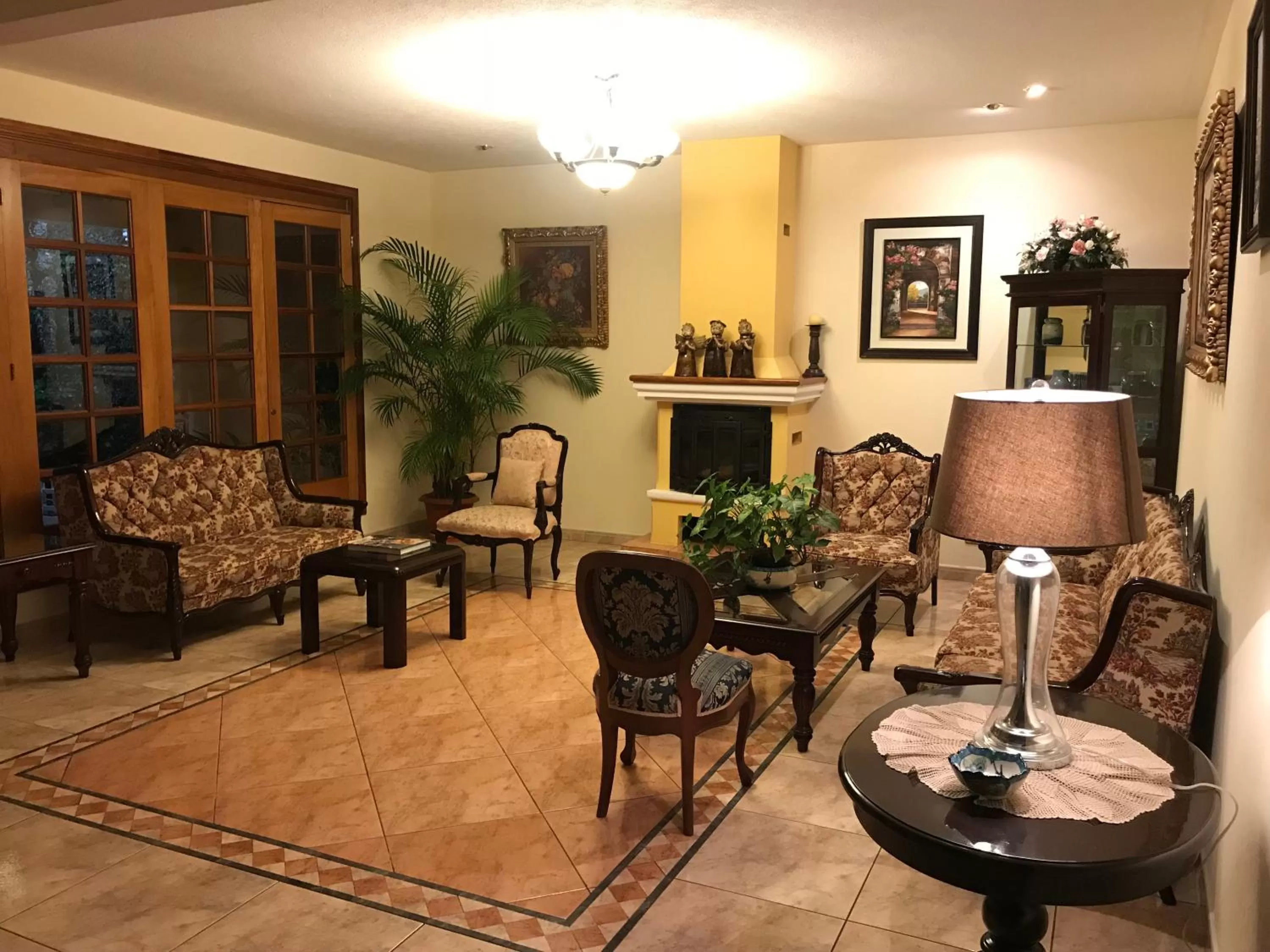 Living room in Hotel Belvedere