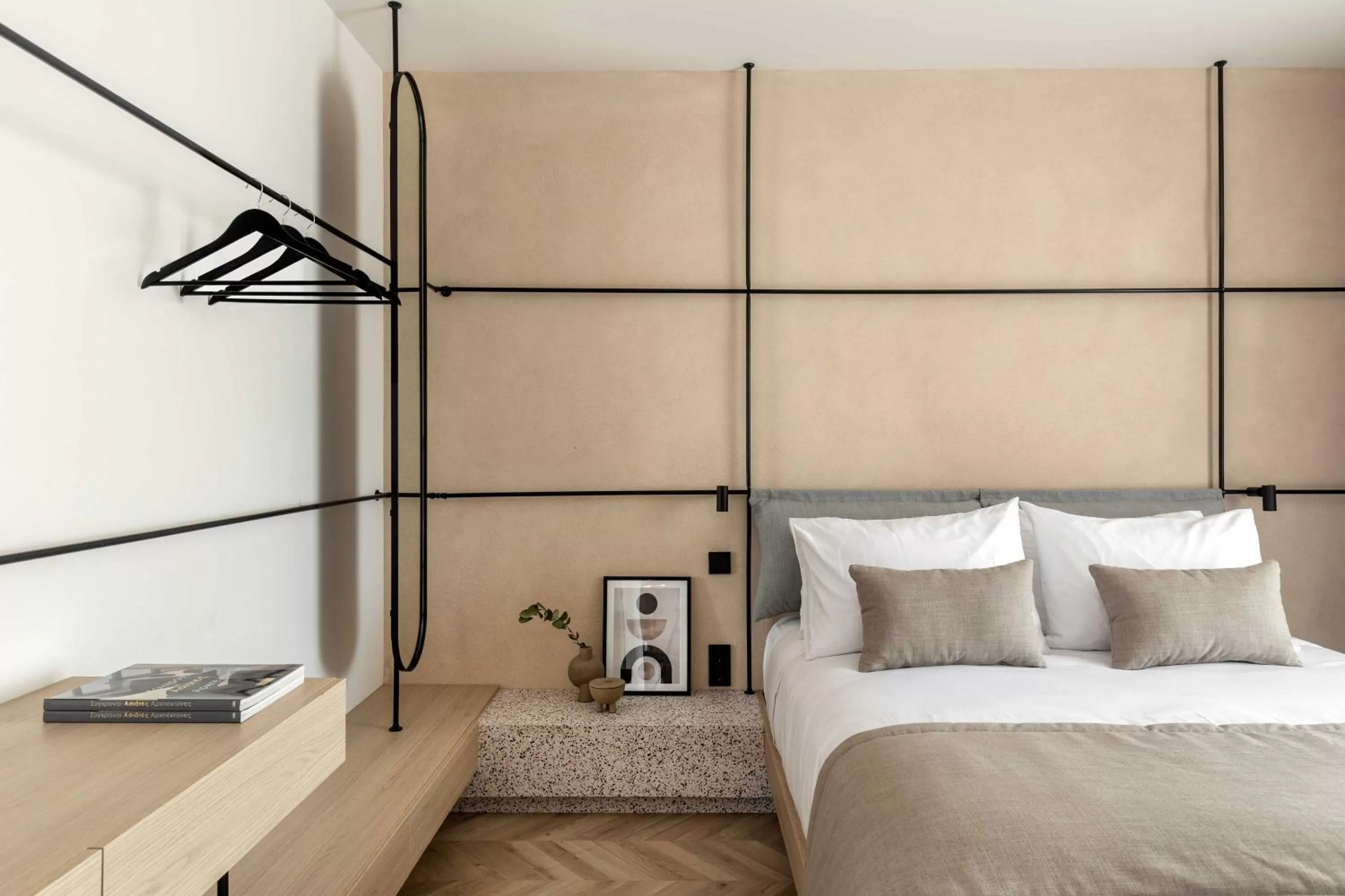 Bedroom, Bed in The Newel Psychiko