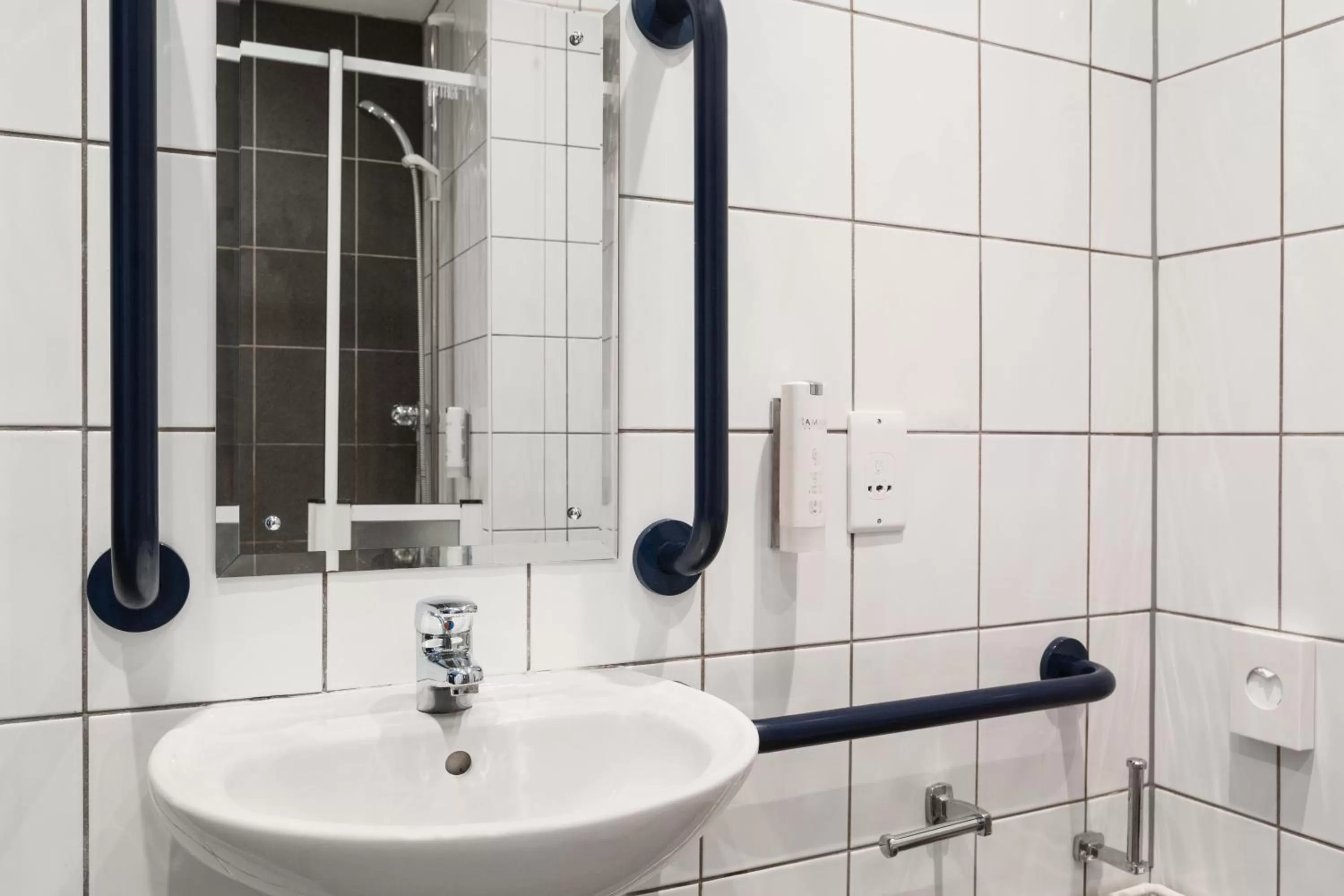 Bathroom in Ramada London Stansted Airport