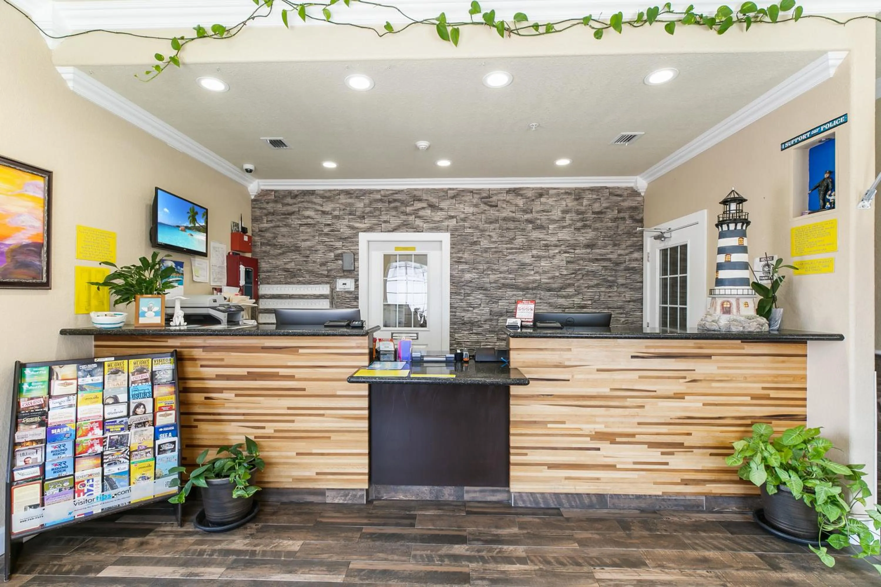 Lobby or reception in Lighthouse Inn