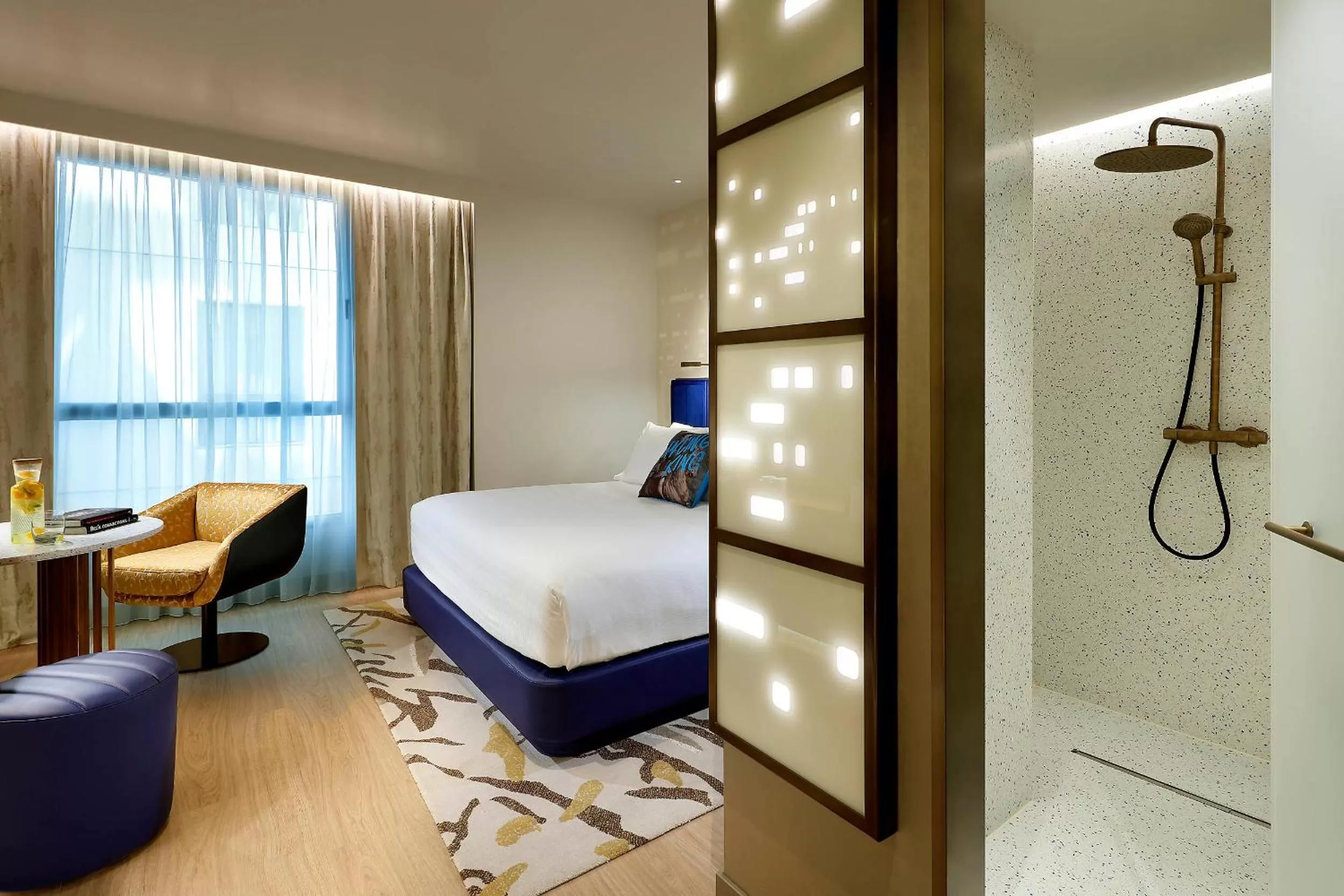 Photo of the whole room, Bed in Hard Rock Hotel Madrid