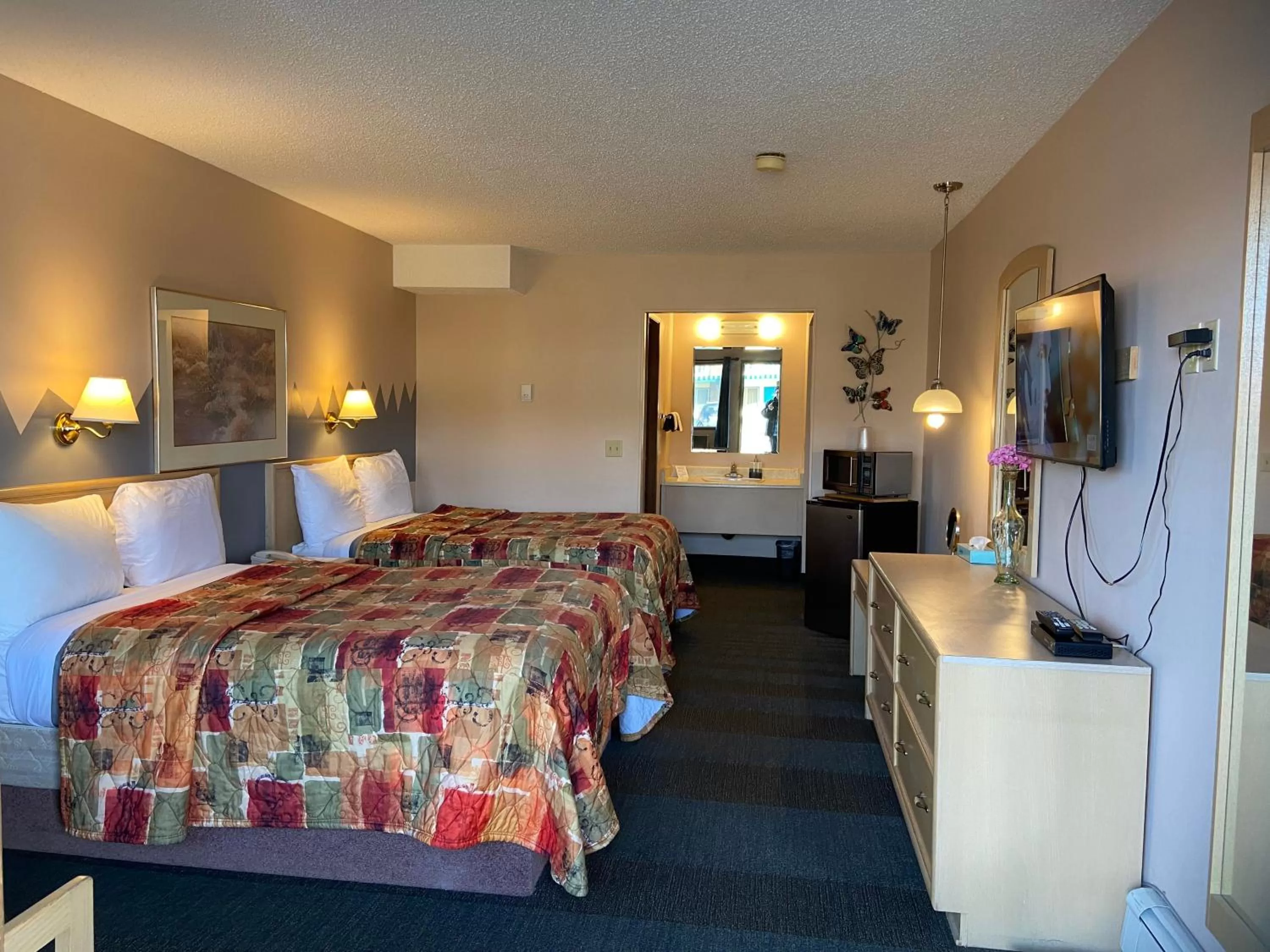 Bed in RANCHLAND Inn