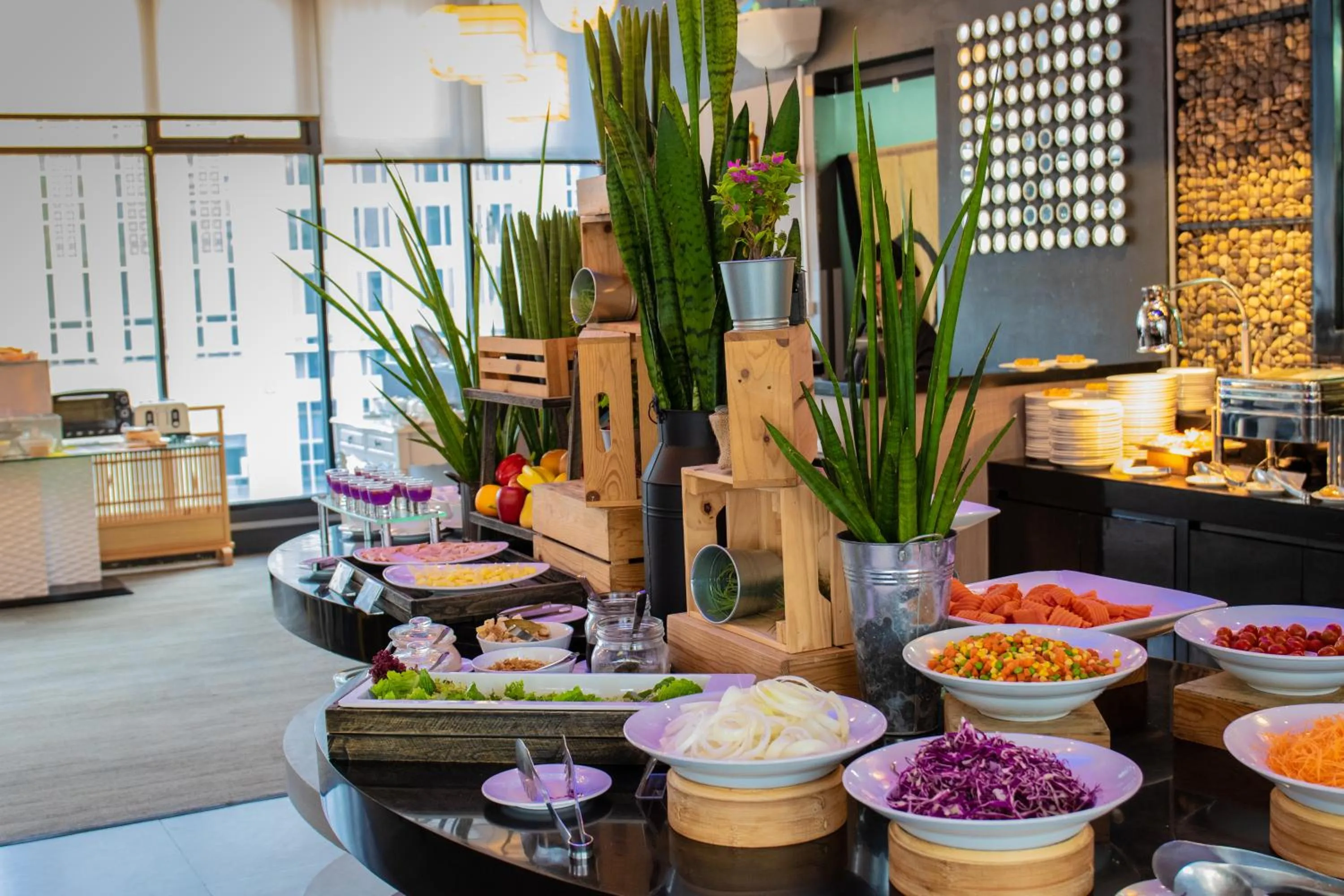 Breakfast in Hotel Clover Asoke - SHA Extra Plus